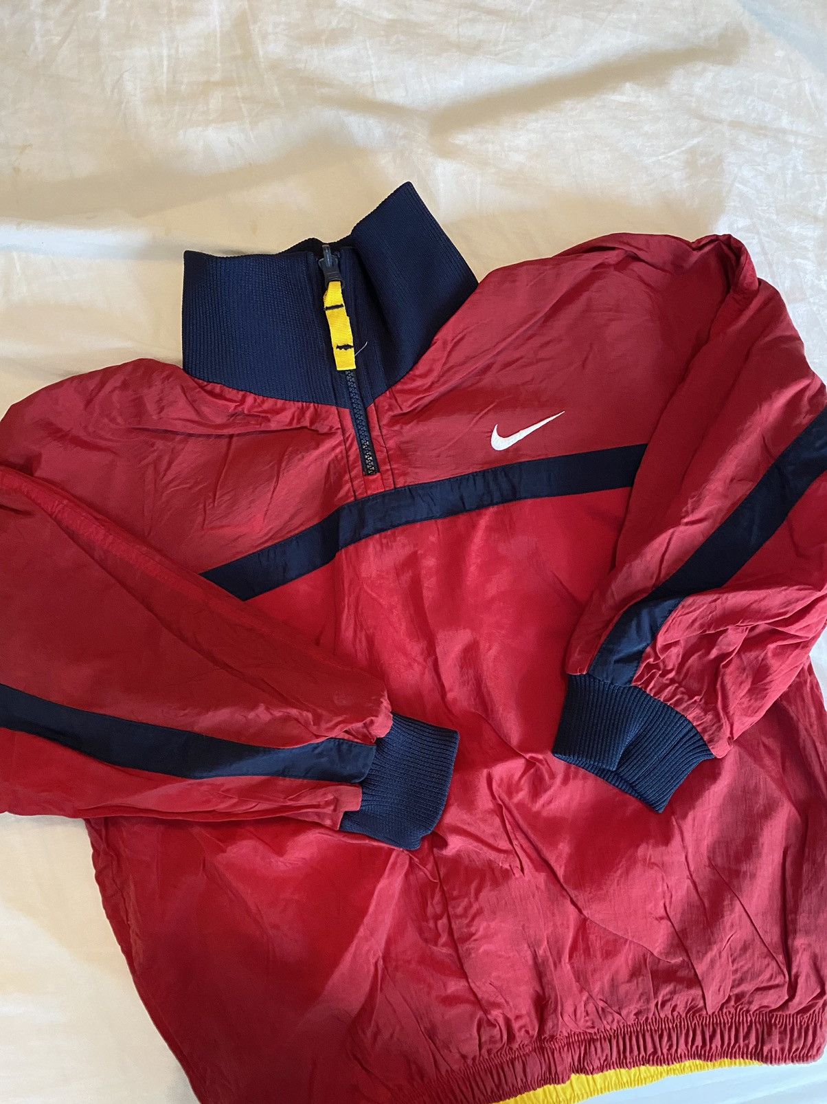 Nike × Vintage 1990’s Nike Reversible Windbreaker Size US S / EU 44-46 / 1 - 1 Thumbnail