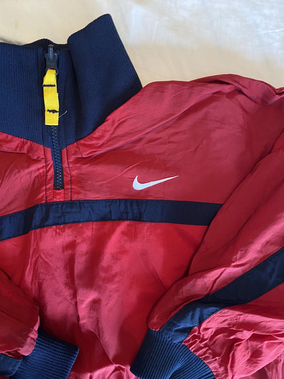 Nike × Vintage 1990’s Nike Reversible Windbreaker Size US S / EU 44-46 / 1 - 2 Thumbnail