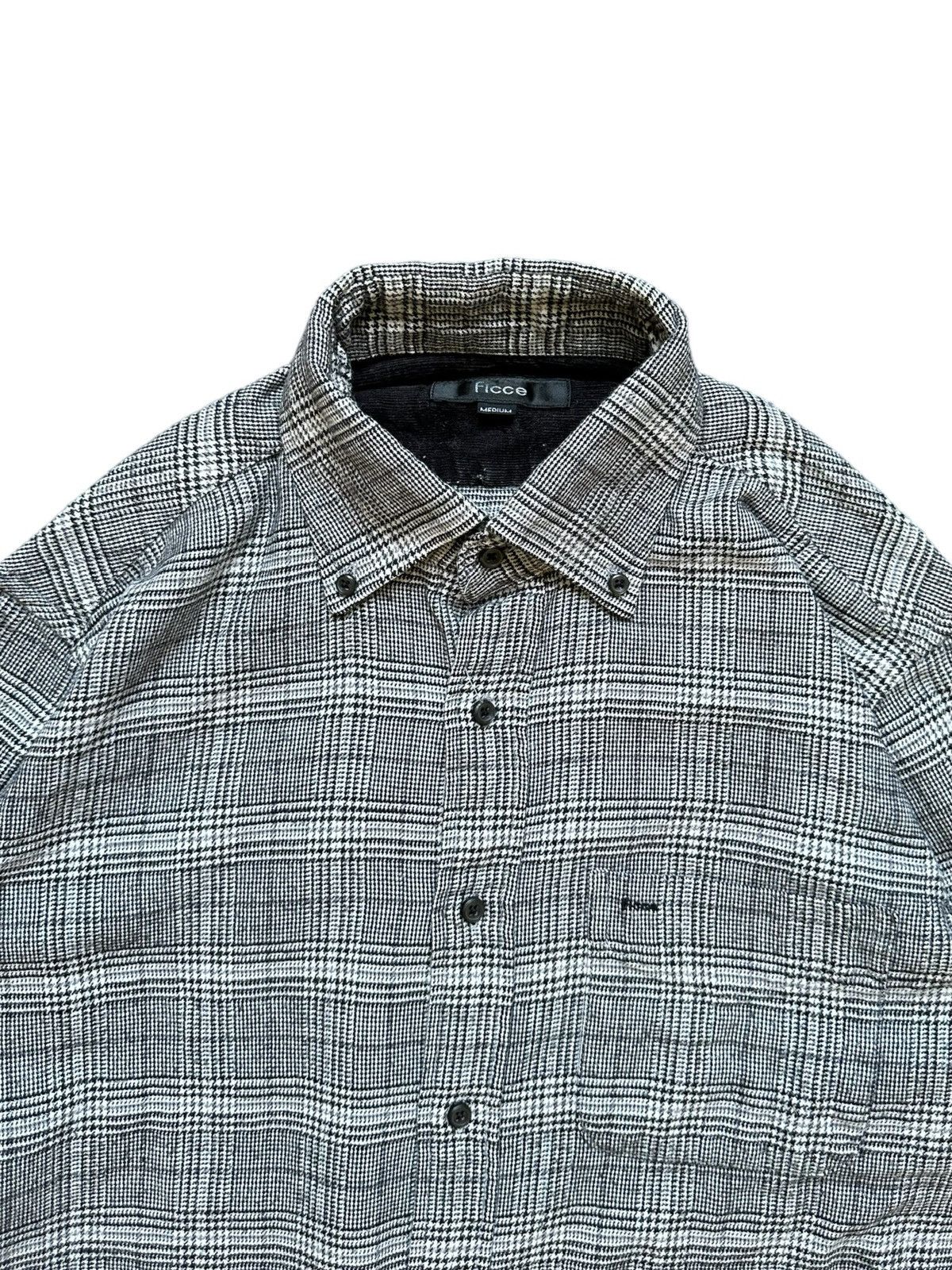 Yoshiyuki Konishi 90's Ficce by Yoshiyuki Konishi flannel shirt Size US M / EU 48-50 / 2 - 10 Thumbnail