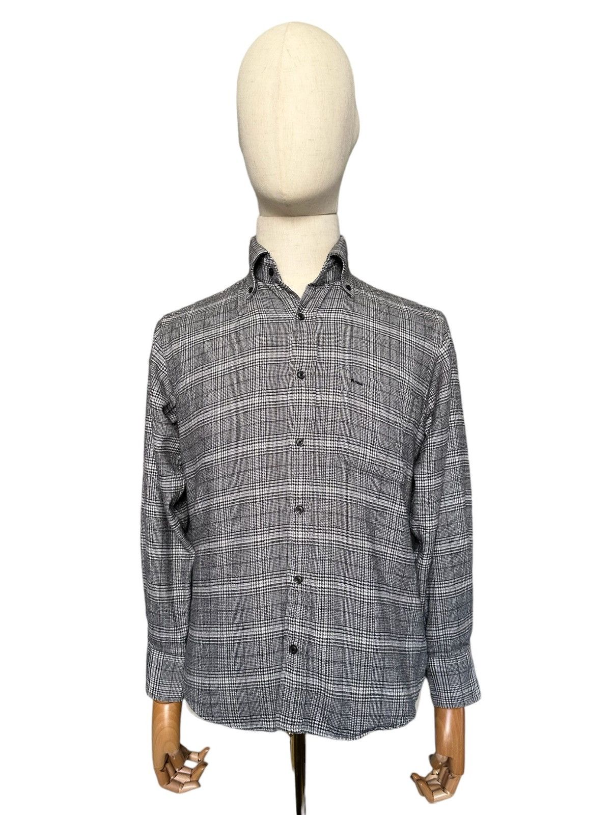 Yoshiyuki Konishi 90's Ficce by Yoshiyuki Konishi flannel shirt Size US M / EU 48-50 / 2 - 4 Thumbnail