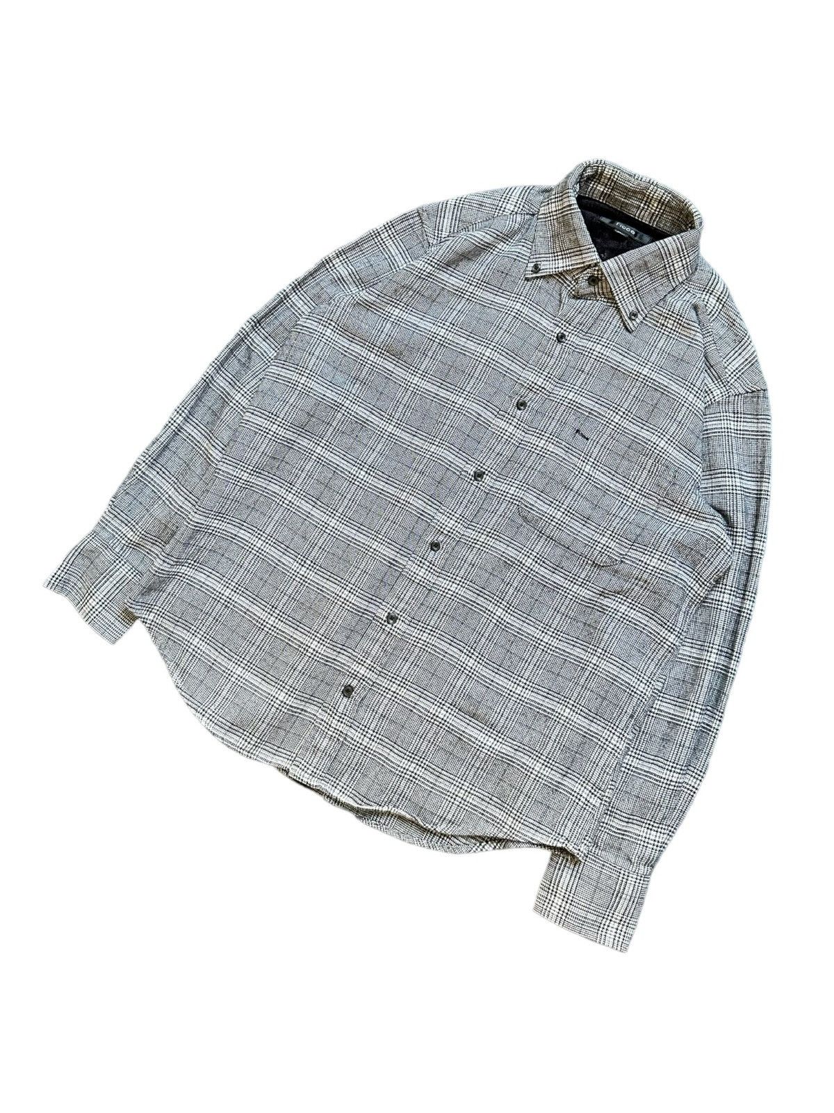 Yoshiyuki Konishi 90's Ficce by Yoshiyuki Konishi flannel shirt Size US M / EU 48-50 / 2 - 3 Thumbnail
