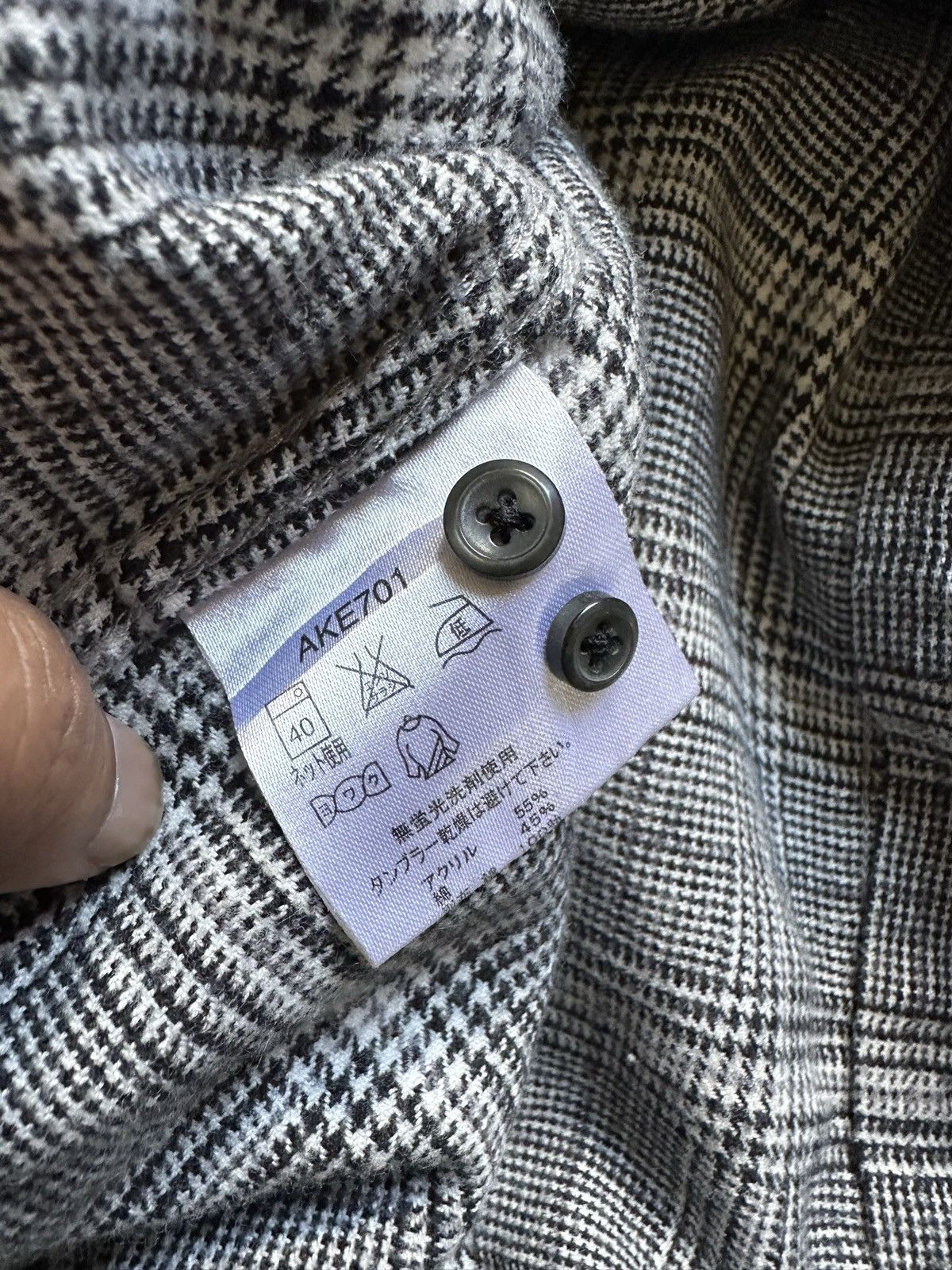 Yoshiyuki Konishi 90's Ficce by Yoshiyuki Konishi flannel shirt Size US M / EU 48-50 / 2 - 15 Thumbnail