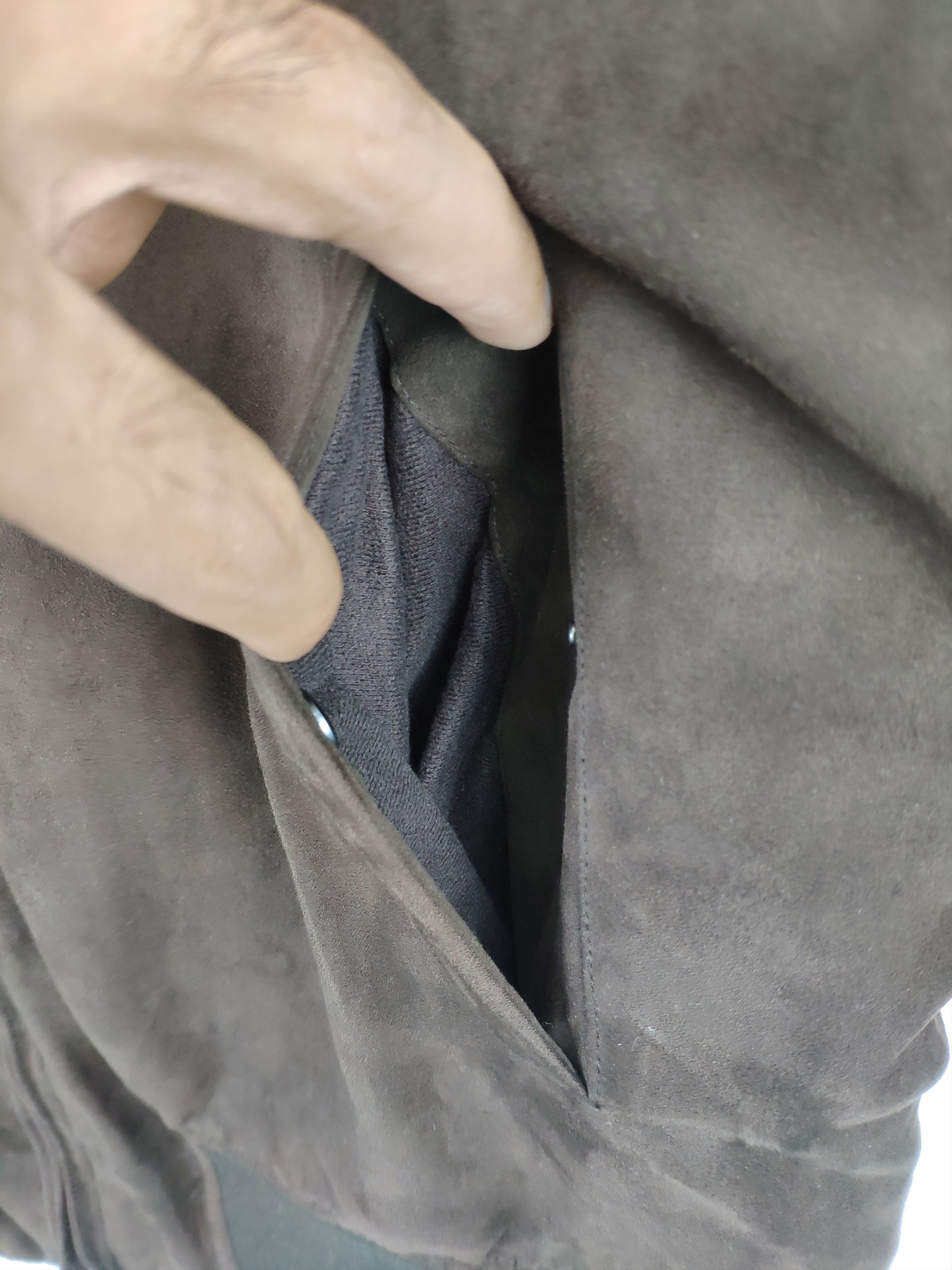 Japanese Brand × Uniqlo Uniqlo Bomber Jacket Velvet Travis Scott Style Faded Size US M / EU 48-50 / 2 - 10 Thumbnail