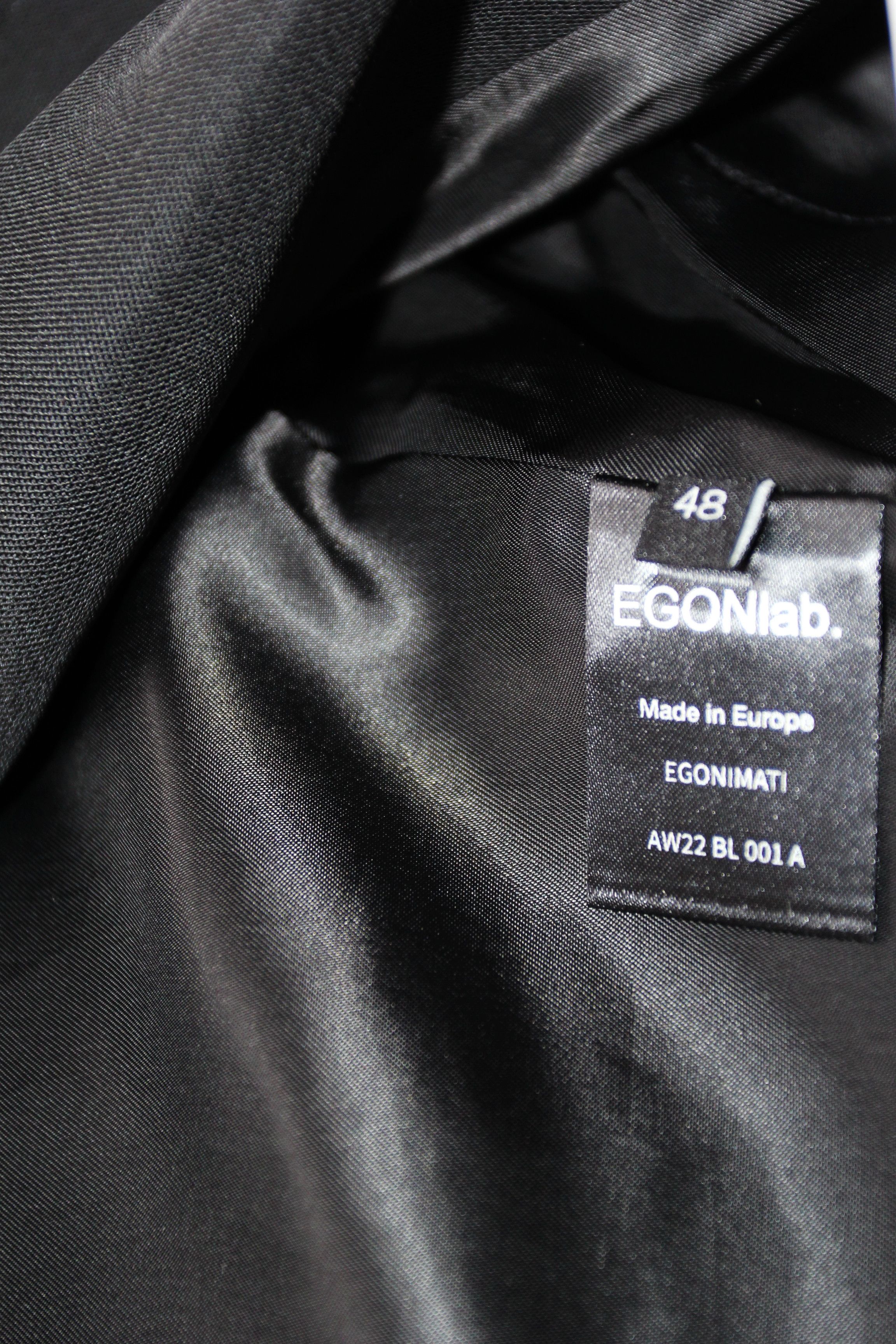 Egon Lab BNWT AW22 EGONLAB ADELPHITE SINGLE BREASTED JACKET 48 Size US M / EU 48-50 / 2 - 10 Thumbnail