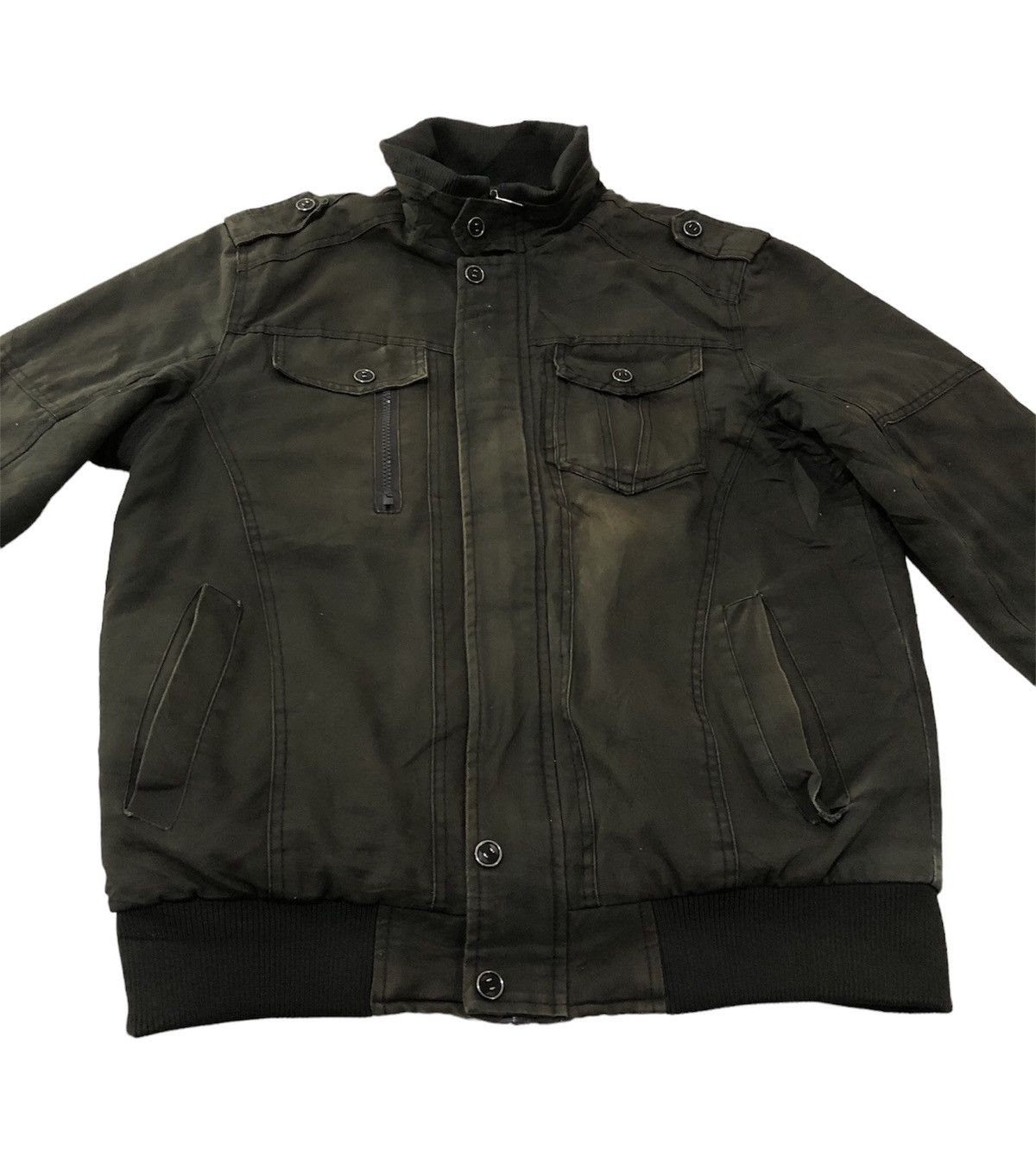 Other Outdoor Jacket military sunfaded bomber jacket style Size US M / EU 48-50 / 2 - 1 Thumbnail