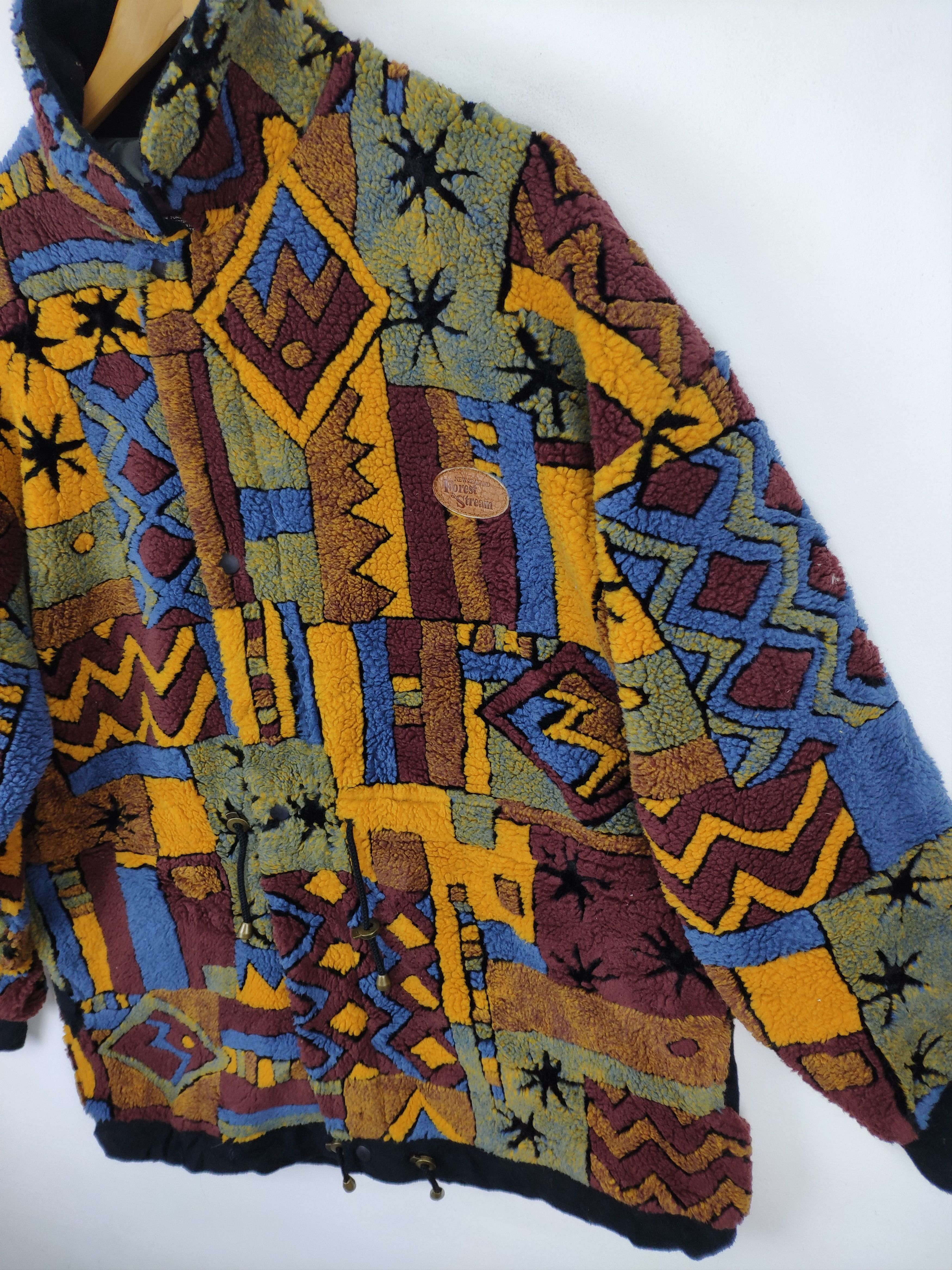Japanese Brand × Vintage 🔥 BEST OFFER 🔥 Vintage Fleece Sherpa Jacket Coogi Style Size US M / EU 48-50 / 2 - 4 Thumbnail
