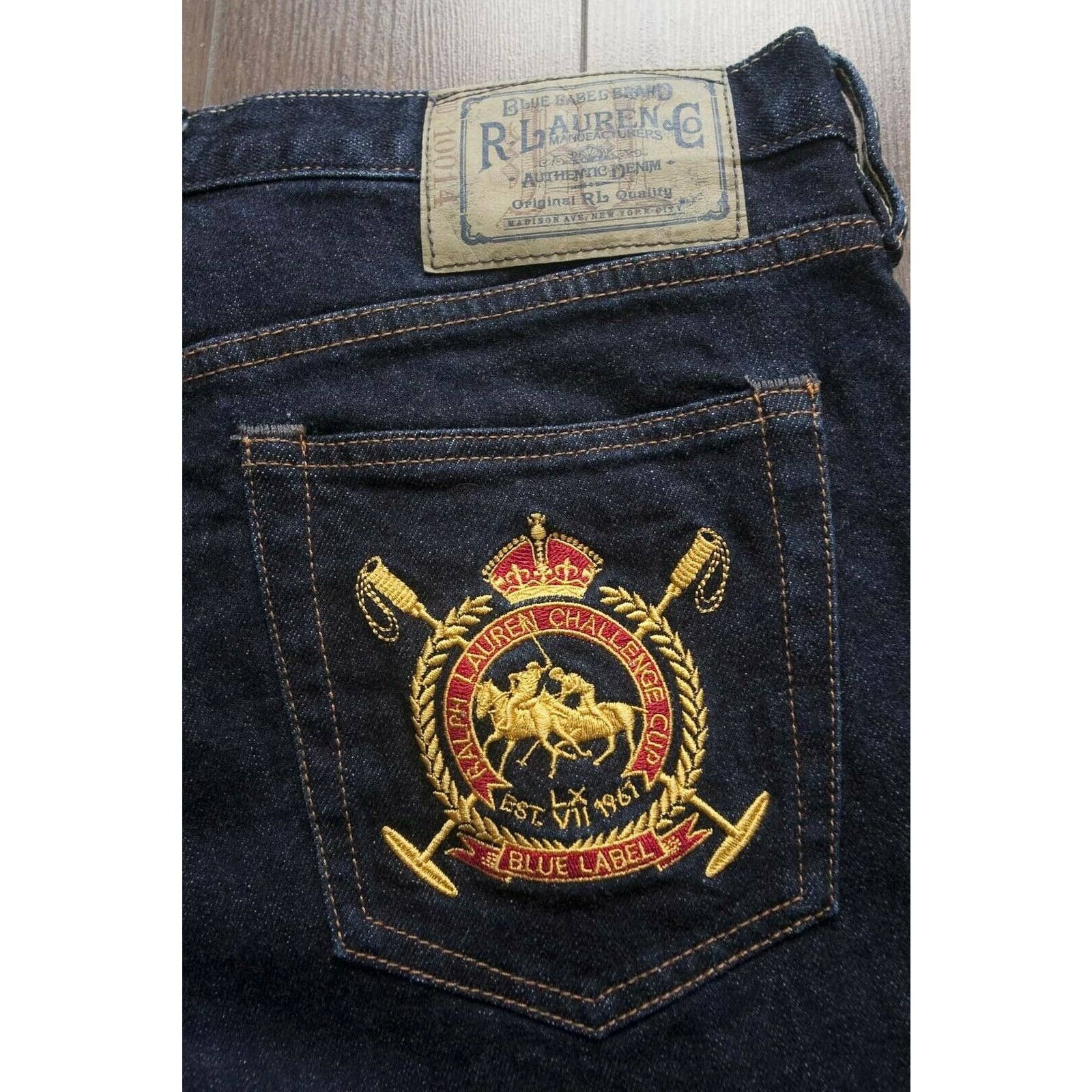 Ralph Lauren * Ralph Lauren Sport Jeans Thompson 650 Size 33x27.5 Size US 32 / EU 48 - 2 Thumbnail