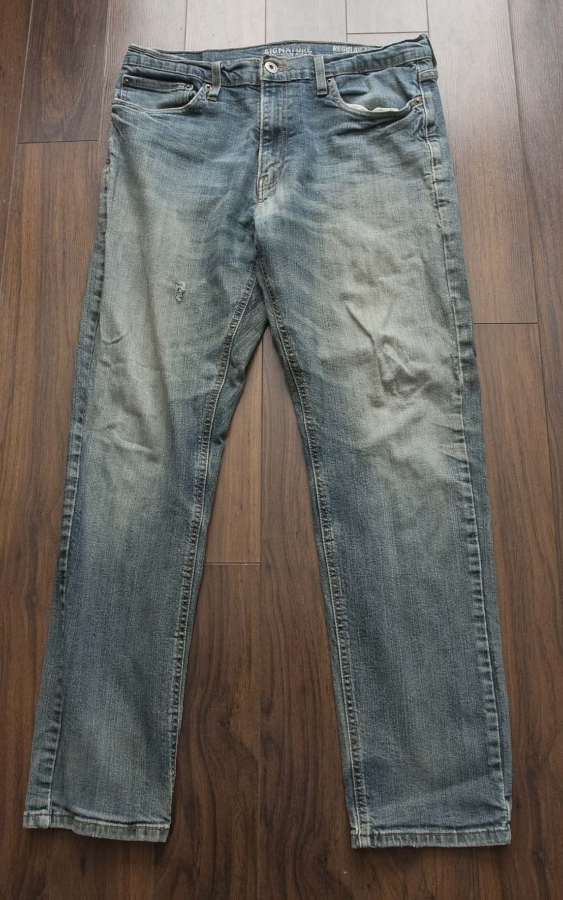 Levi's Levis Jeans Distressed Regular Taper Size 34x30 Size US 34 / EU 50 - 1 Thumbnail