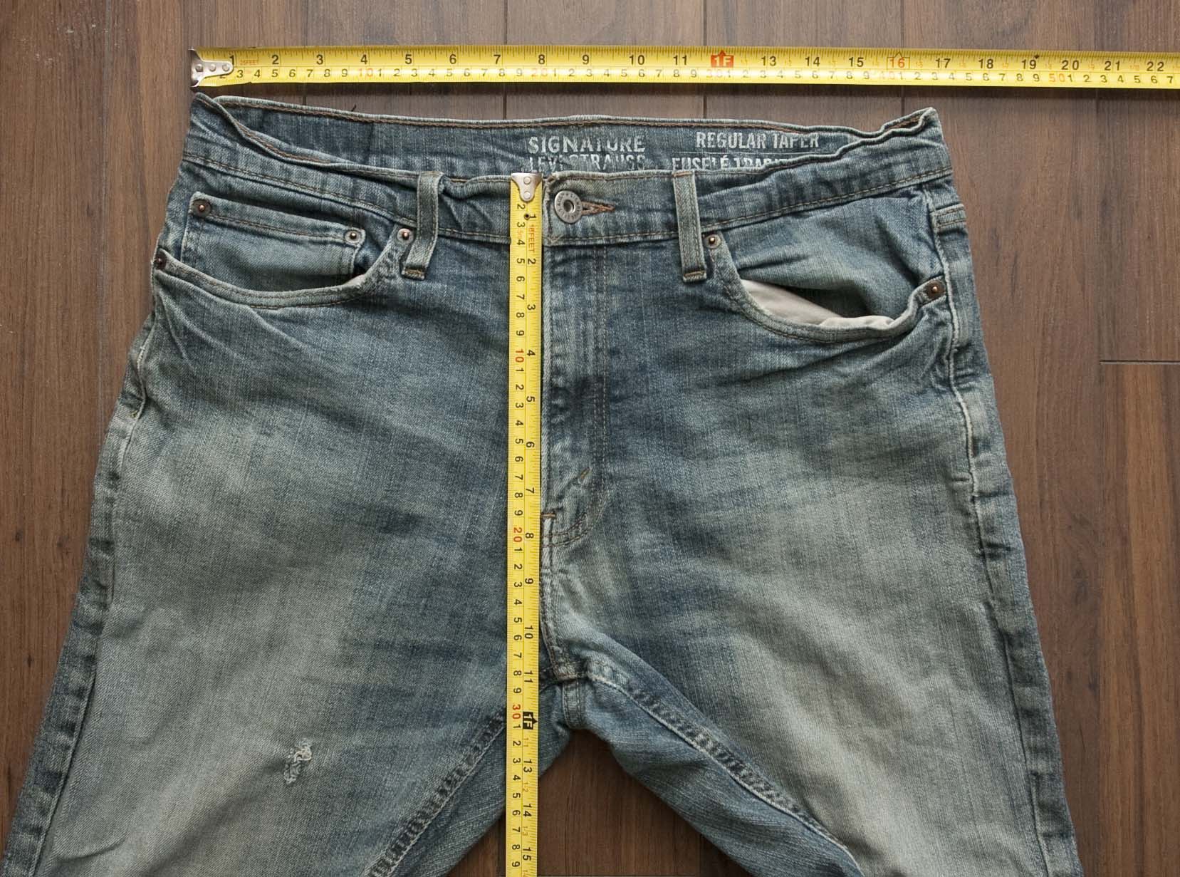 Levi's Levis Jeans Distressed Regular Taper Size 34x30 Size US 34 / EU 50 - 6 Thumbnail