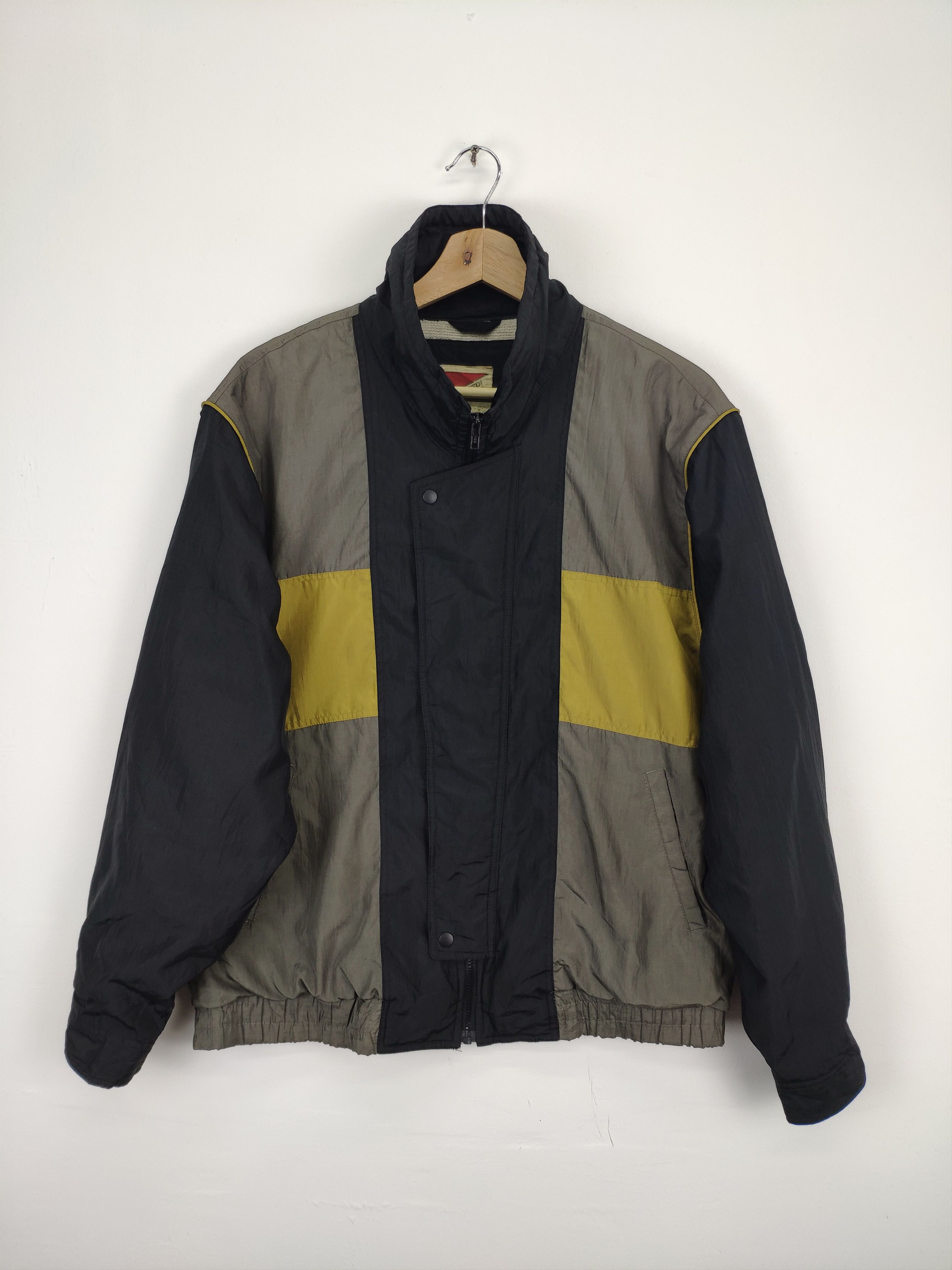 Japanese Brand × Vintage Vintage Issey Miyake Style Jacket Colour Block by Mar Medi Size US M / EU 48-50 / 2 - 1 Thumbnail