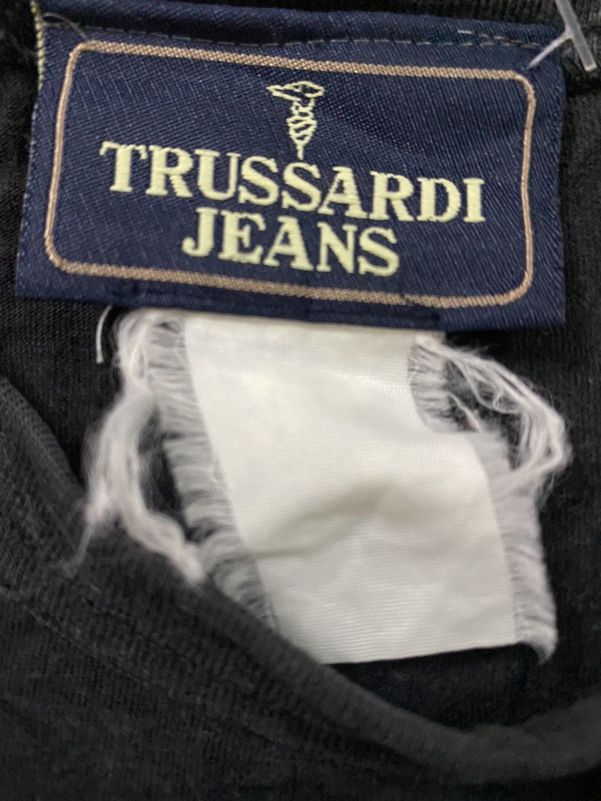 Trussardi × Vintage Vintage Trussardi Jeans Shirt Size US L / EU 52-54 / 3 - 5 Thumbnail