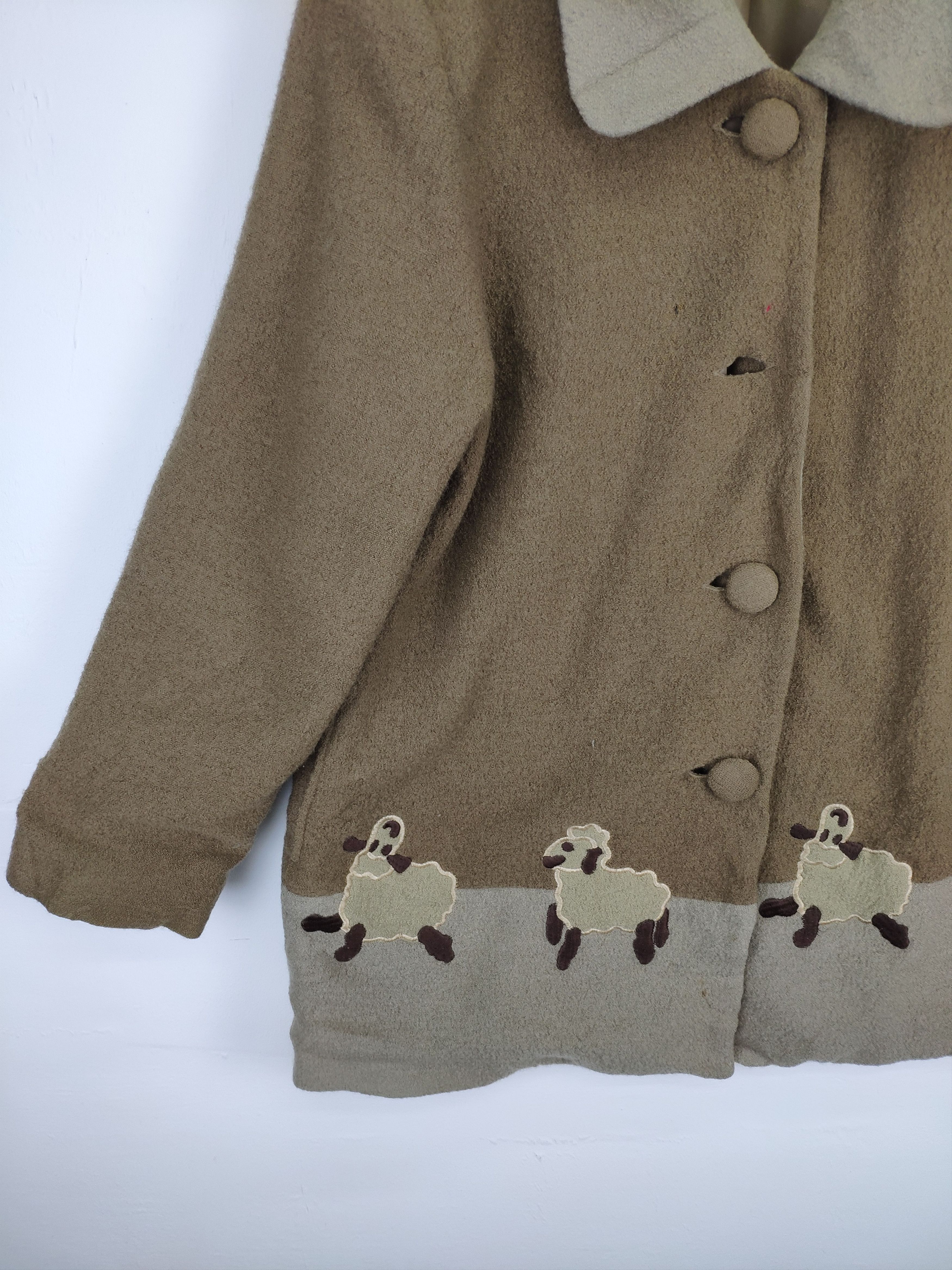 Japanese Brand × Vintage Offer 💥 Vintage Wool Cardigan Button Up by Elegance Size M / US 6-8 / IT 42-44 - 6 Thumbnail