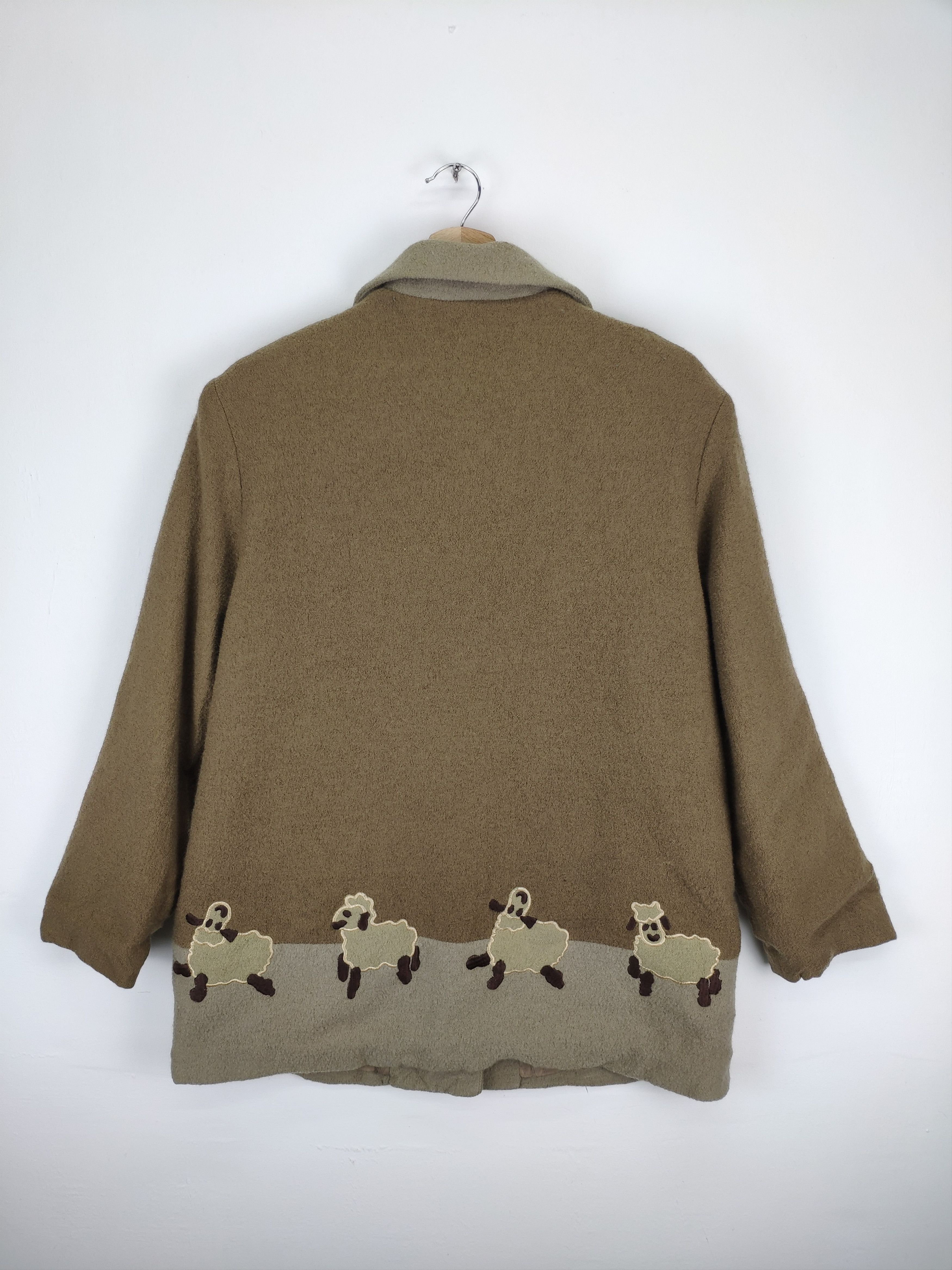Japanese Brand × Vintage Offer 💥 Vintage Wool Cardigan Button Up by Elegance Size M / US 6-8 / IT 42-44 - 12 Thumbnail
