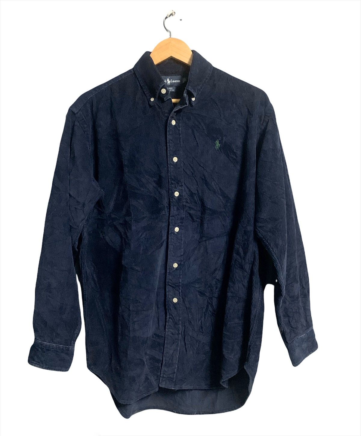 CORDUROY POLO RALPH LAUREN VINTAGE INDIGO FLANNEL