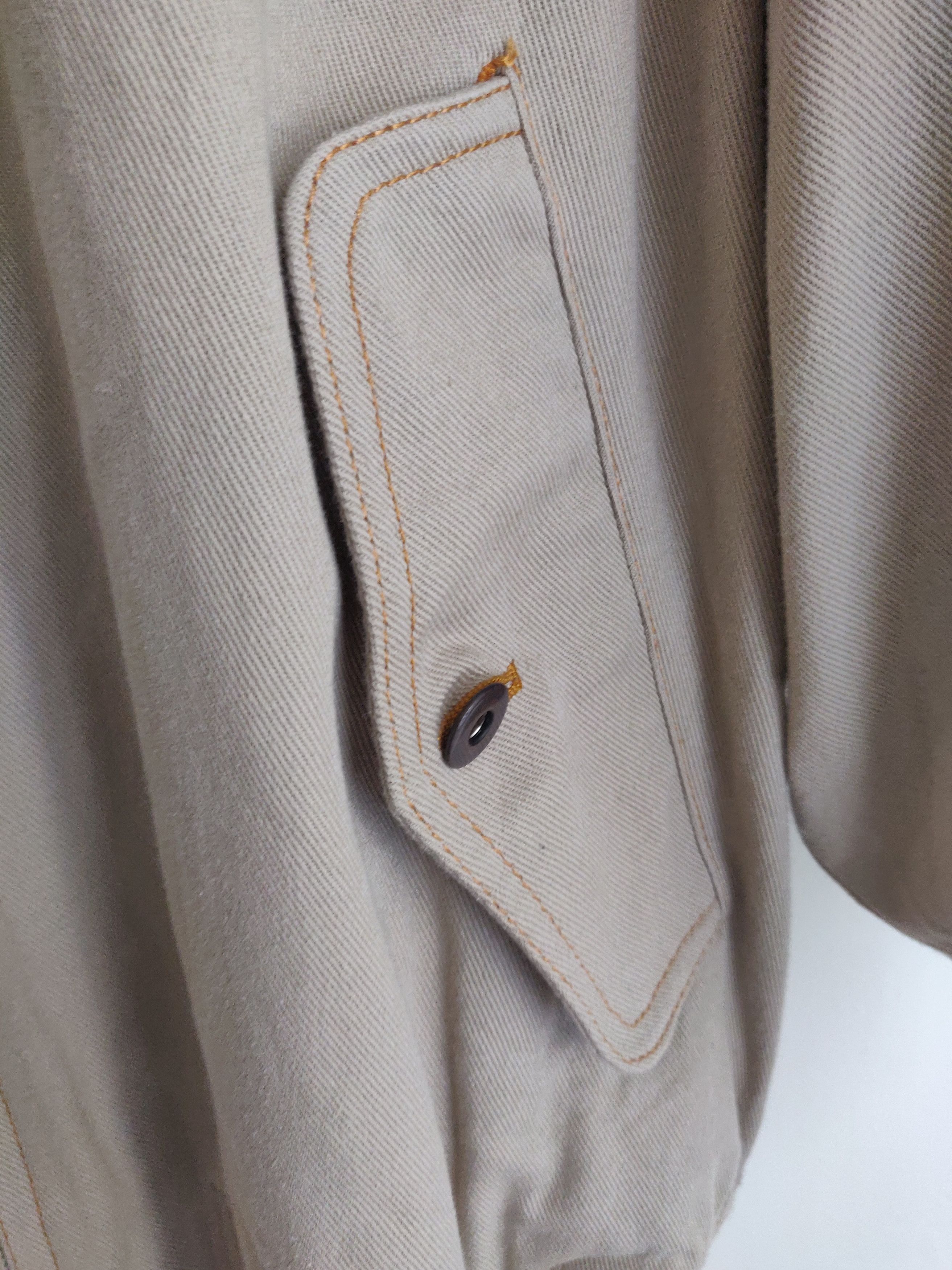 Issey Miyake I.S. Reversible Gold/Tan Bomber Size US M / EU 48-50 / 2 - 13 Thumbnail