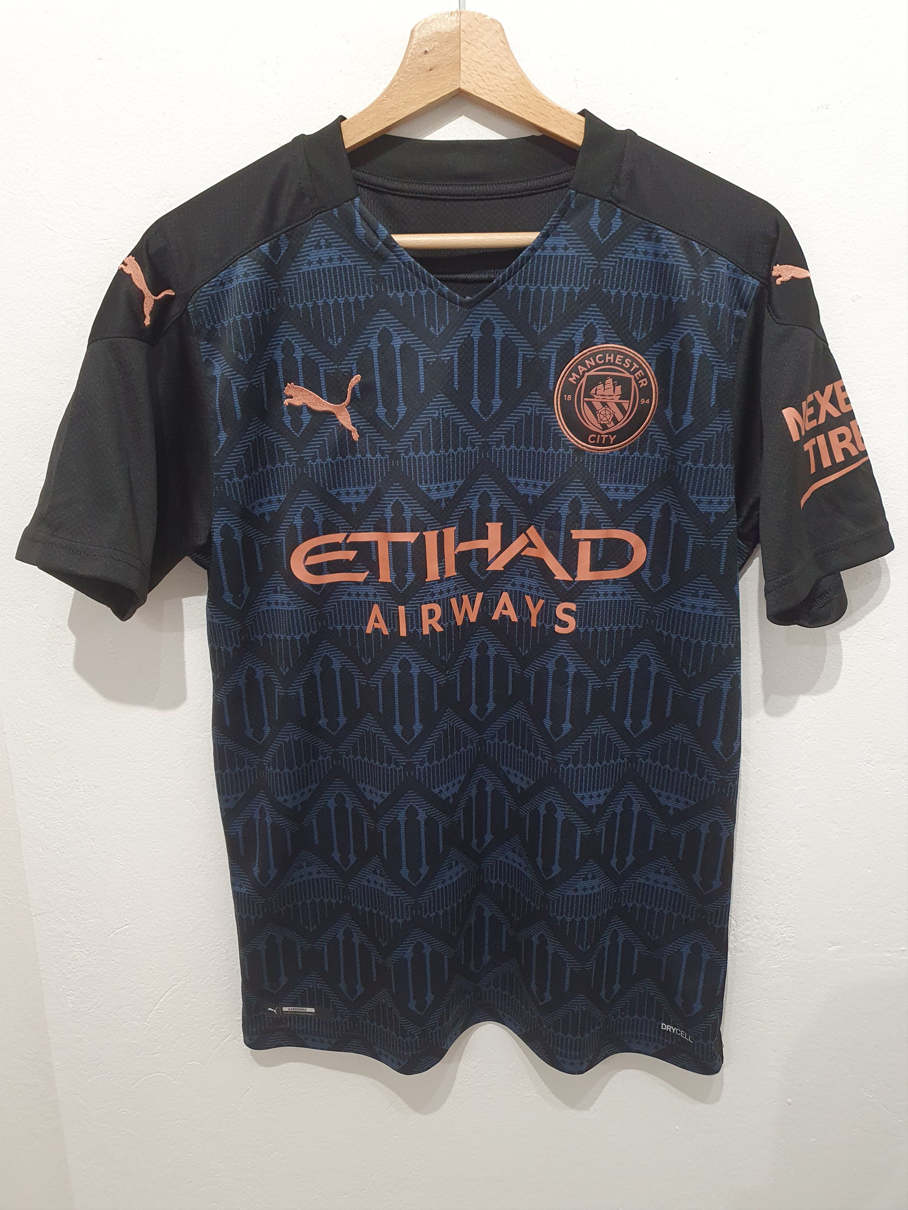 Puma PUMA MANCHESTER CITY SIZE S 2020 2021 SHIRT soccer FOOTBALL Size US S / EU 44-46 / 1 - 1 Thumbnail