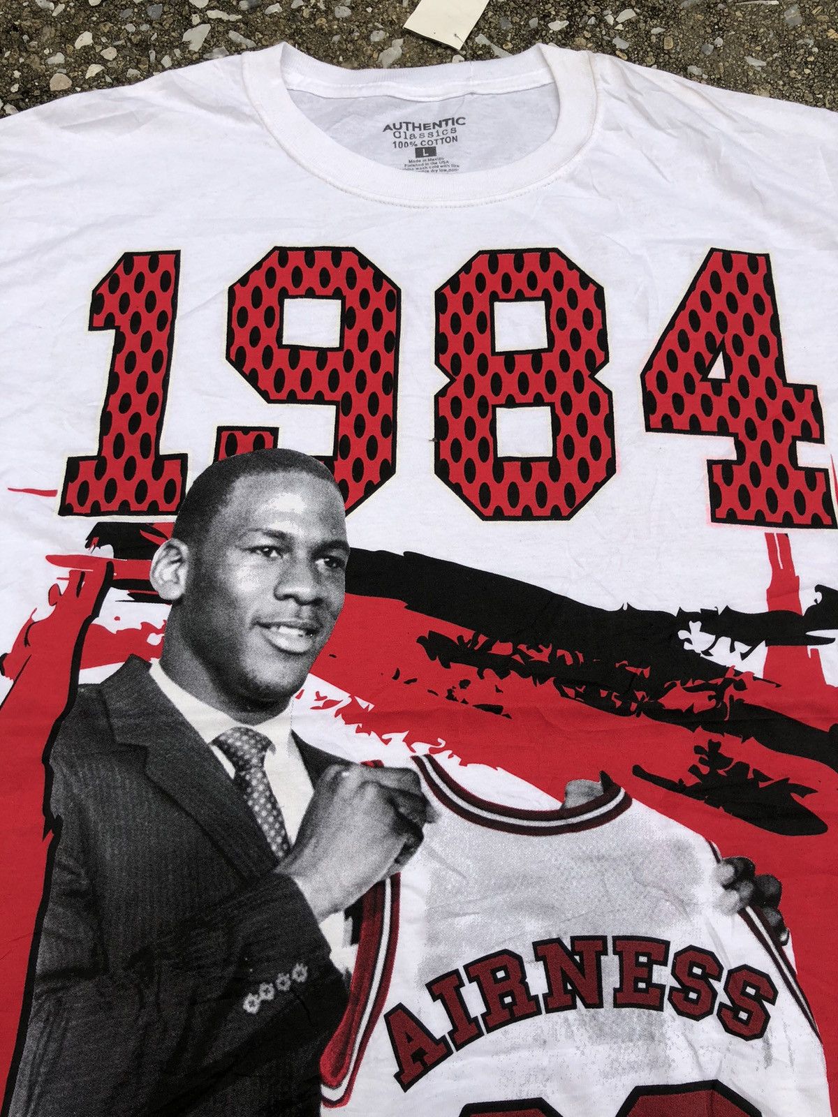 Vintage JORDAN. AIRNESS 23 Size US L / EU 52-54 / 3 - 3 Thumbnail
