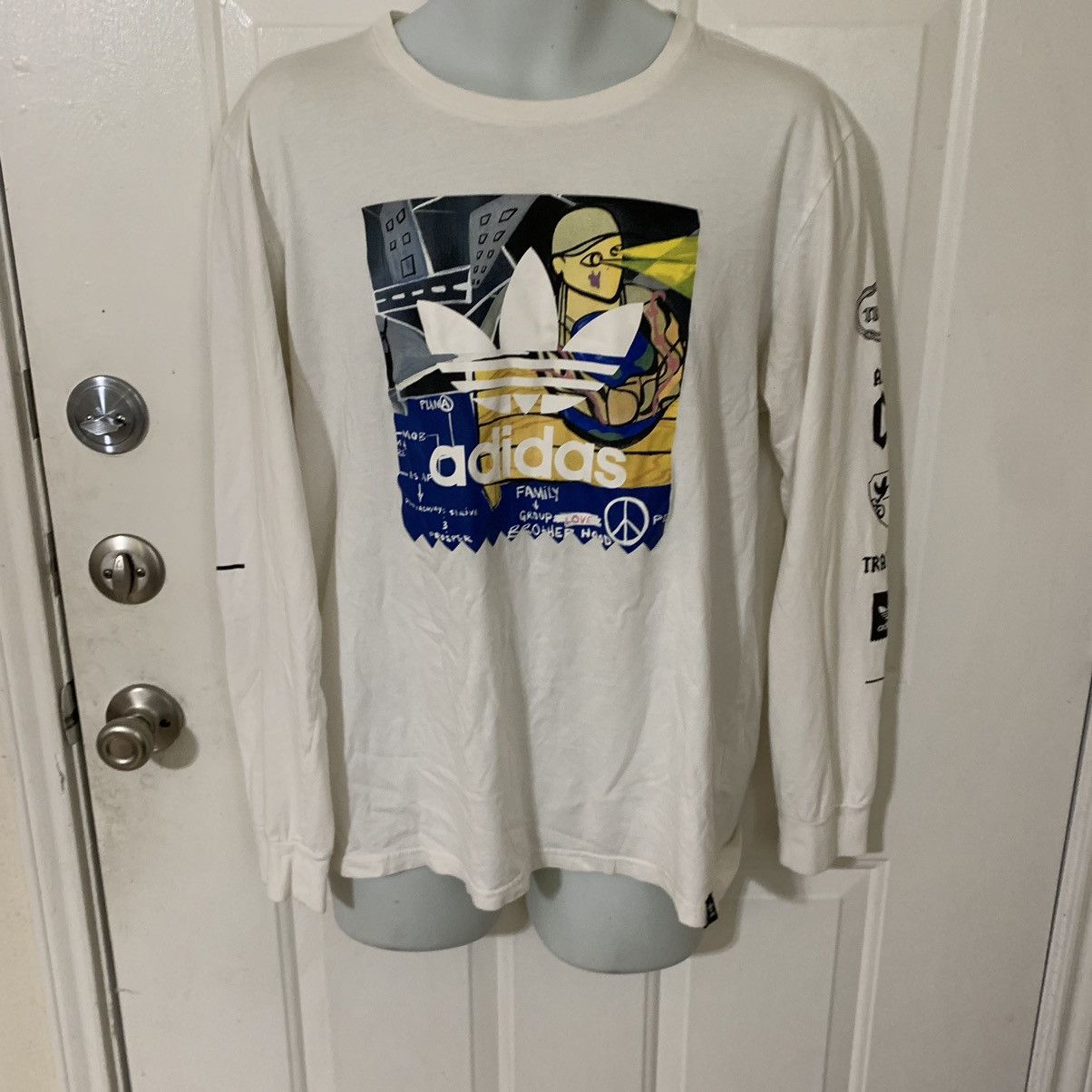 Adidas Trap Lord Asap Yams LS t shirt Size US L / EU 52-54 / 3 - 2 Thumbnail