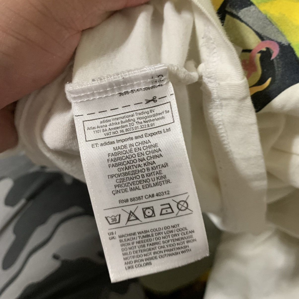 Adidas Trap Lord Asap Yams LS t shirt Size US L / EU 52-54 / 3 - 15 Thumbnail