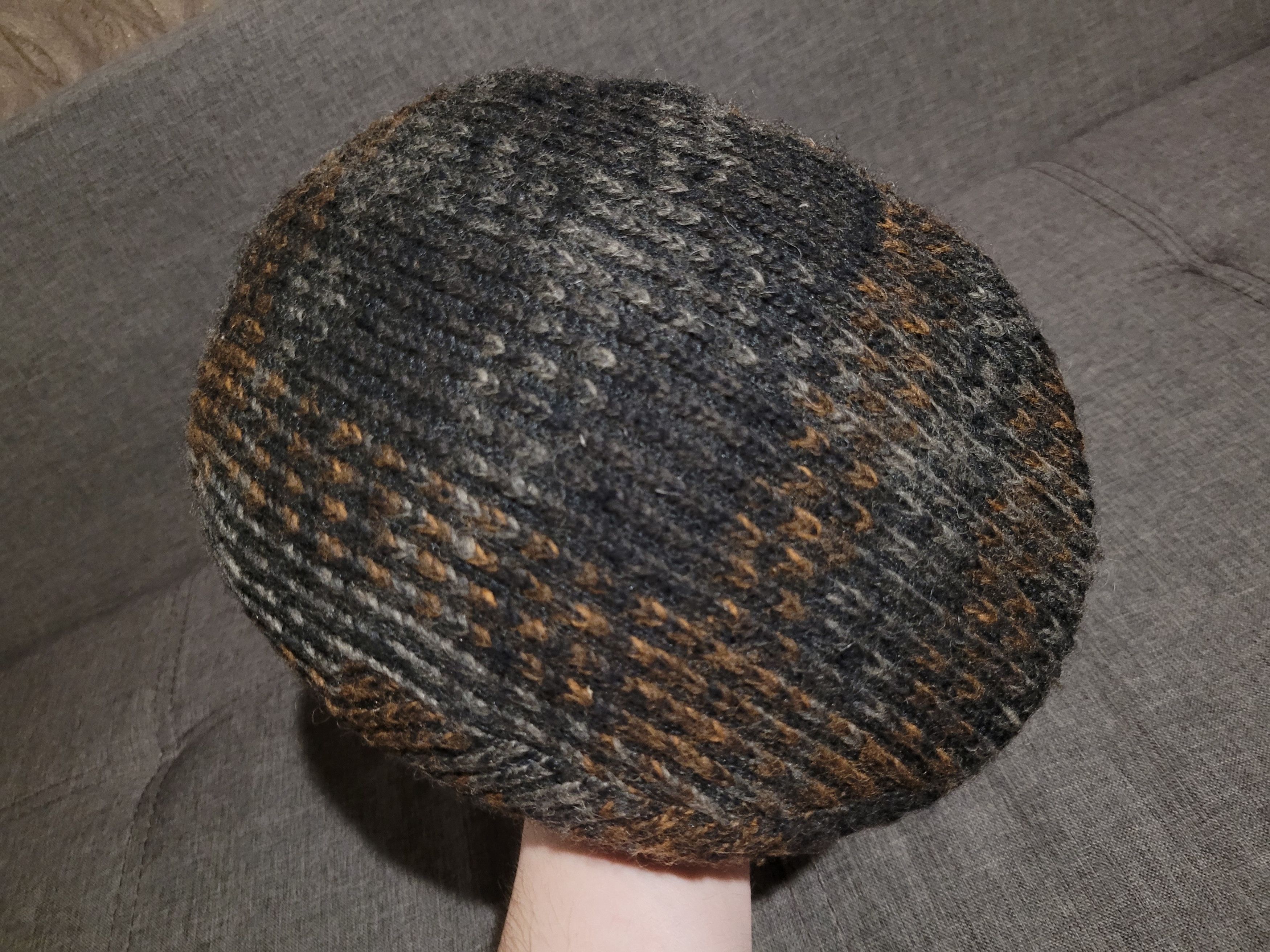 Harris Tweed Vintage flat cap Faustmann Germany newboys Size ONE SIZE - 2 Thumbnail