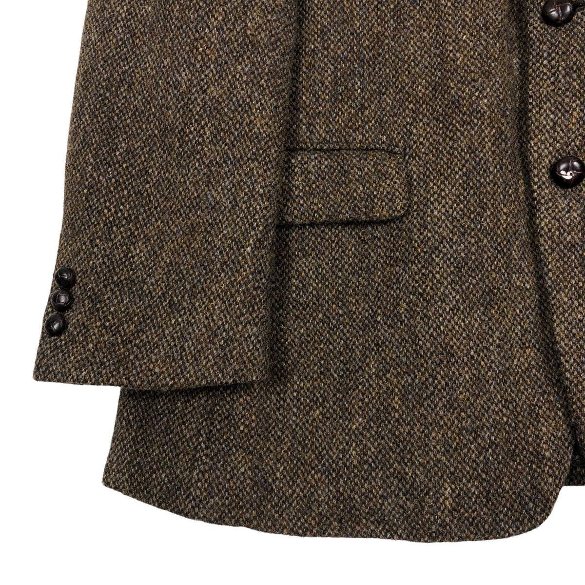 Harris Tweed Vintage 90s Harris Tweed x Resttime Excite Tweed Coat Size 38R - 3 Thumbnail