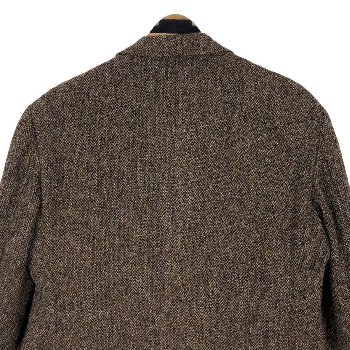 Harris Tweed Vintage 90s Harris Tweed x Resttime Excite Tweed Coat Size 38R - 12 Thumbnail