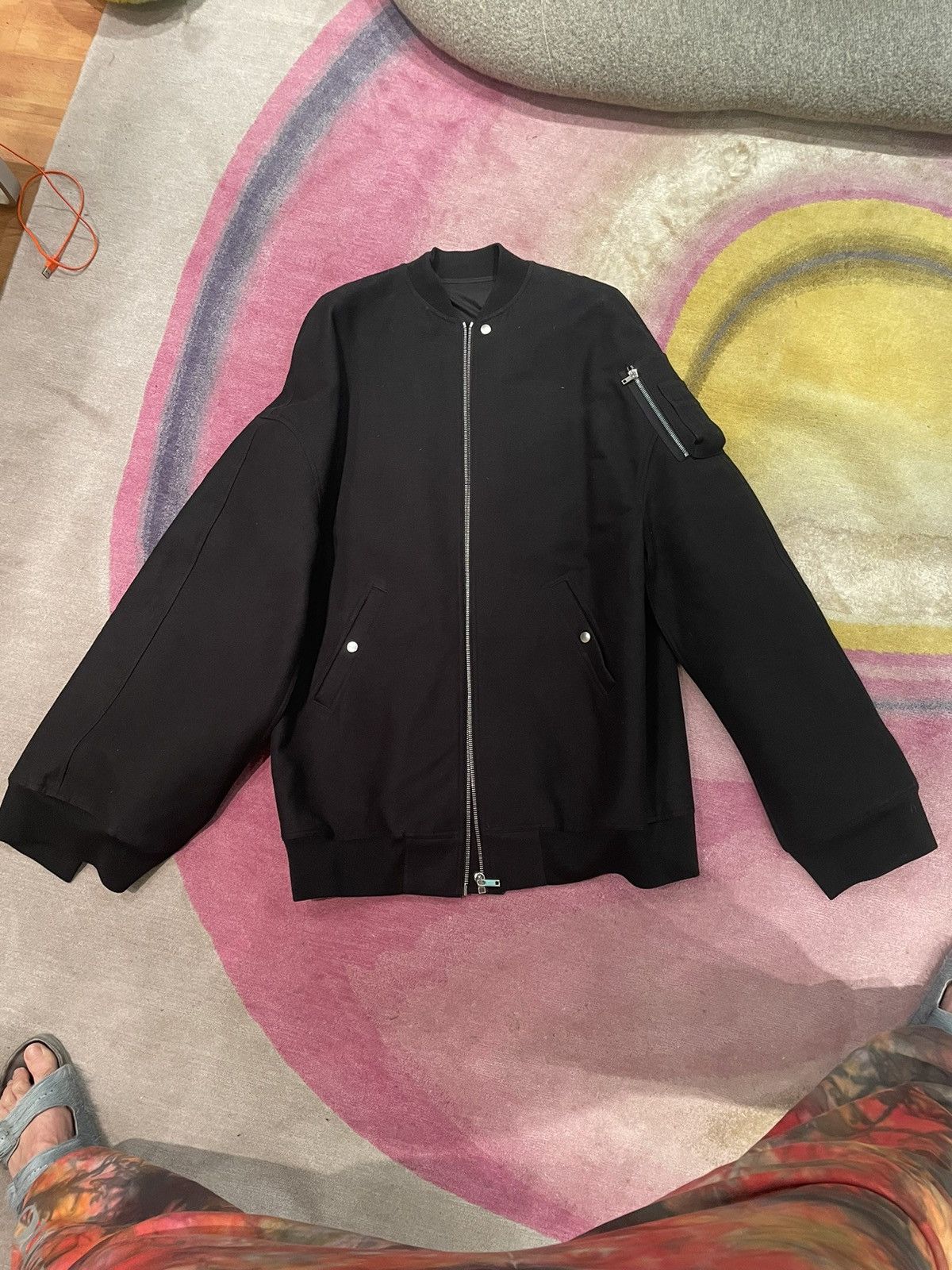 Rick Owens Sisyphus Moody flight jacket Size US M / EU 48-50 / 2 - 1 Thumbnail