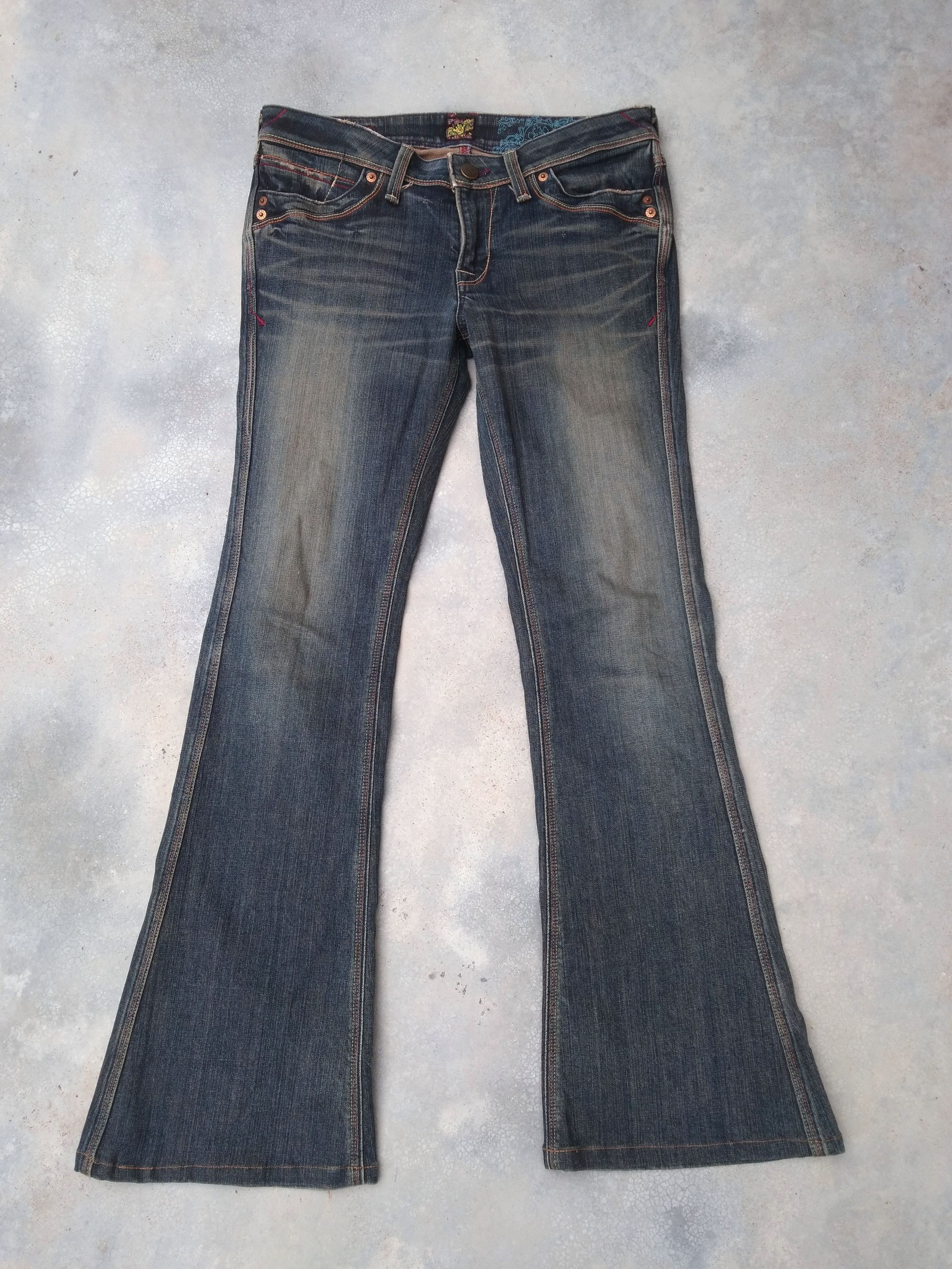 Japanese Brand Vintage Japan Brappers Flared Jeans 30x29 Size US 30 / EU 46 - 1 Thumbnail