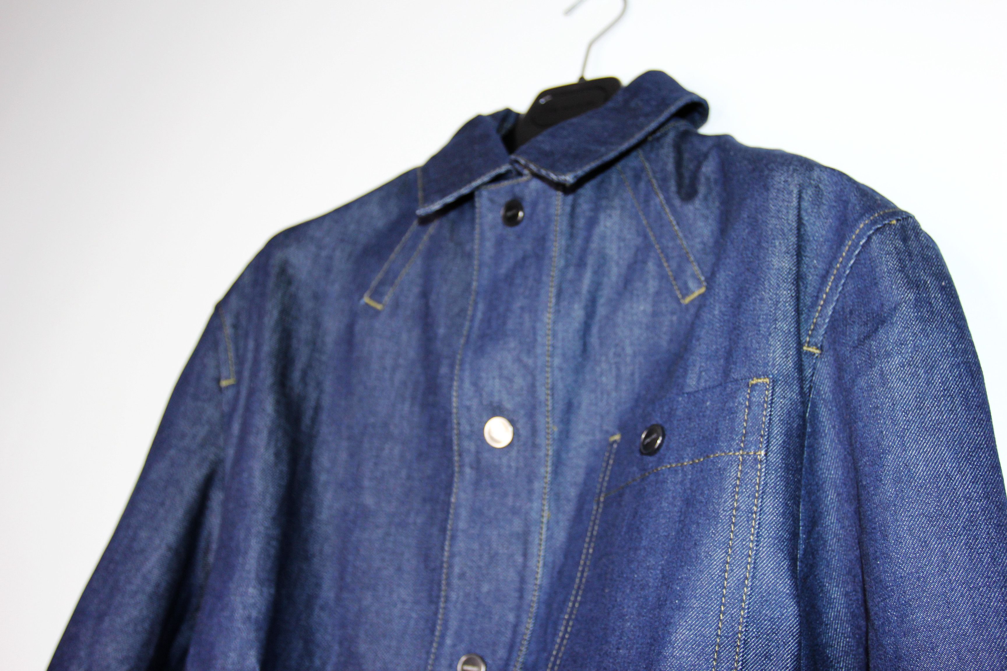 Jacquemus BNWT AW22 JACQUEMUS "LE PAPIER" LA VESTE DE-NIMES YELO 46 Size US S / EU 44-46 / 1 - 4 Thumbnail