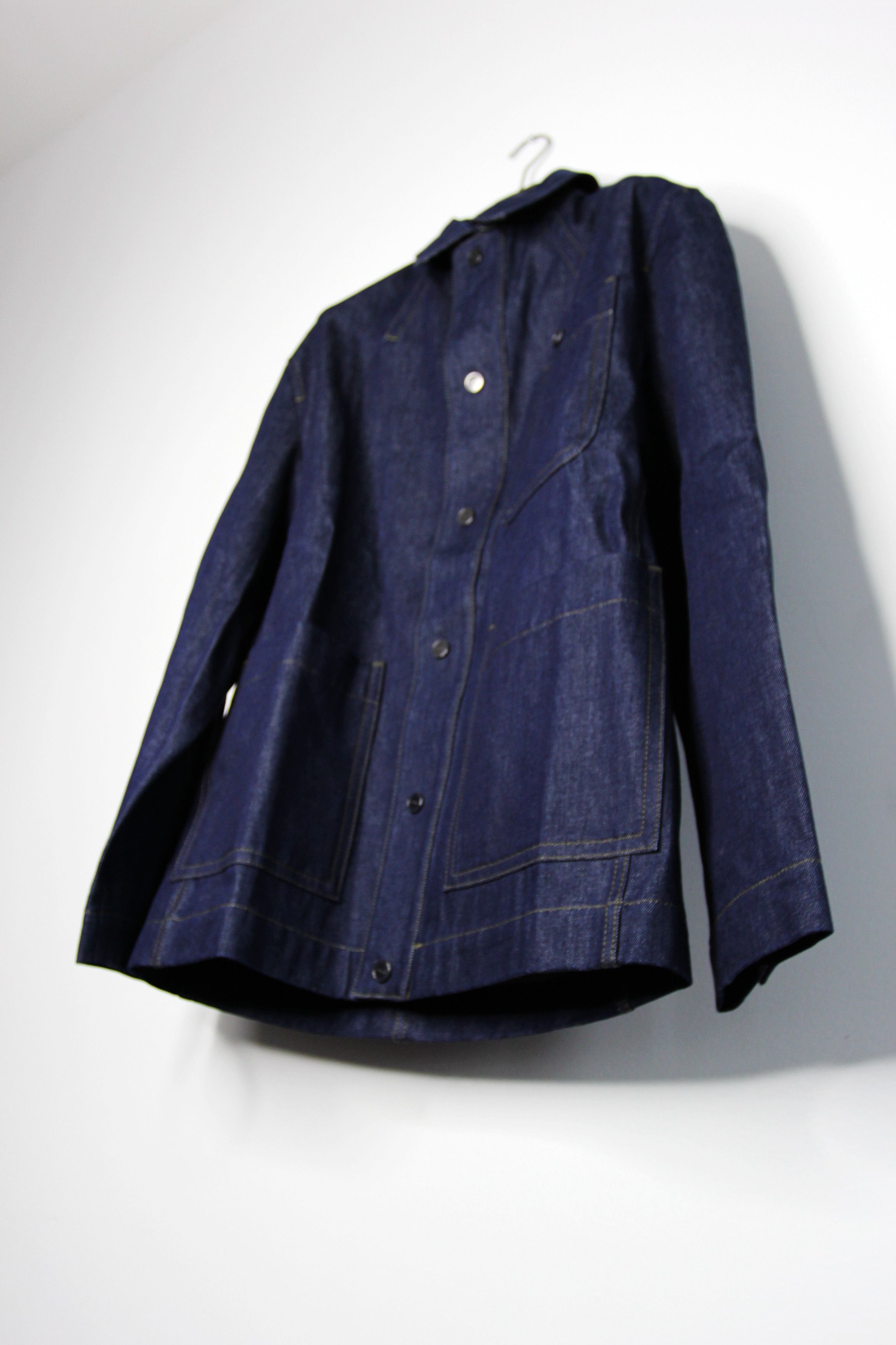 Jacquemus BNWT AW22 JACQUEMUS "LE PAPIER" LA VESTE DE-NIMES YELO 46 Size US S / EU 44-46 / 1 - 5 Thumbnail