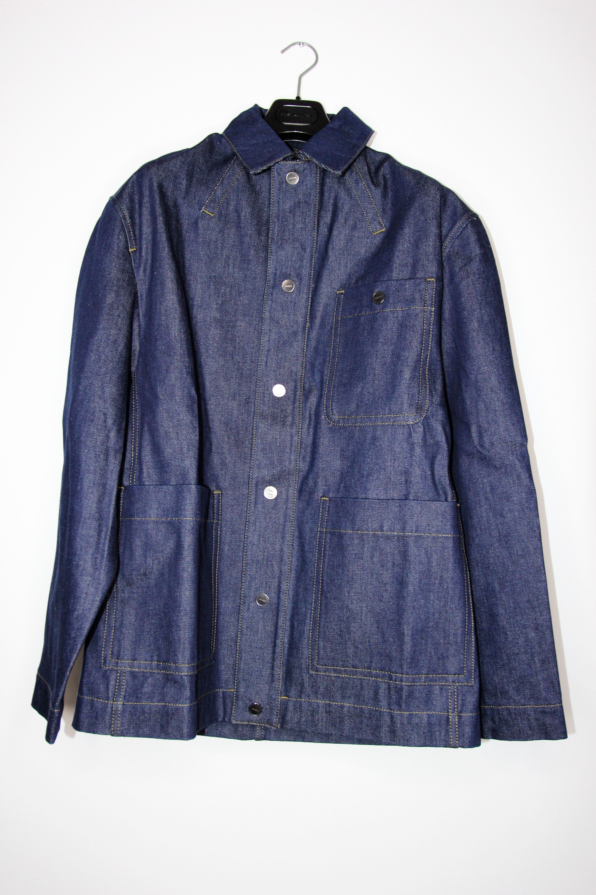 Jacquemus BNWT AW22 JACQUEMUS "LE PAPIER" LA VESTE DE-NIMES YELO 46 Size US S / EU 44-46 / 1 - 2 Thumbnail