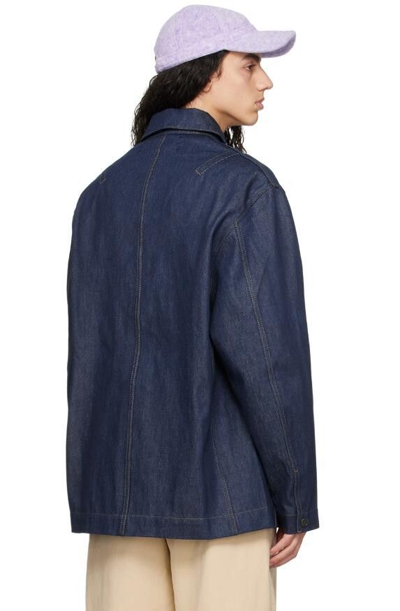 Jacquemus BNWT AW22 JACQUEMUS "LE PAPIER" LA VESTE DE-NIMES YELO 46 Size US S / EU 44-46 / 1 - 12 Thumbnail