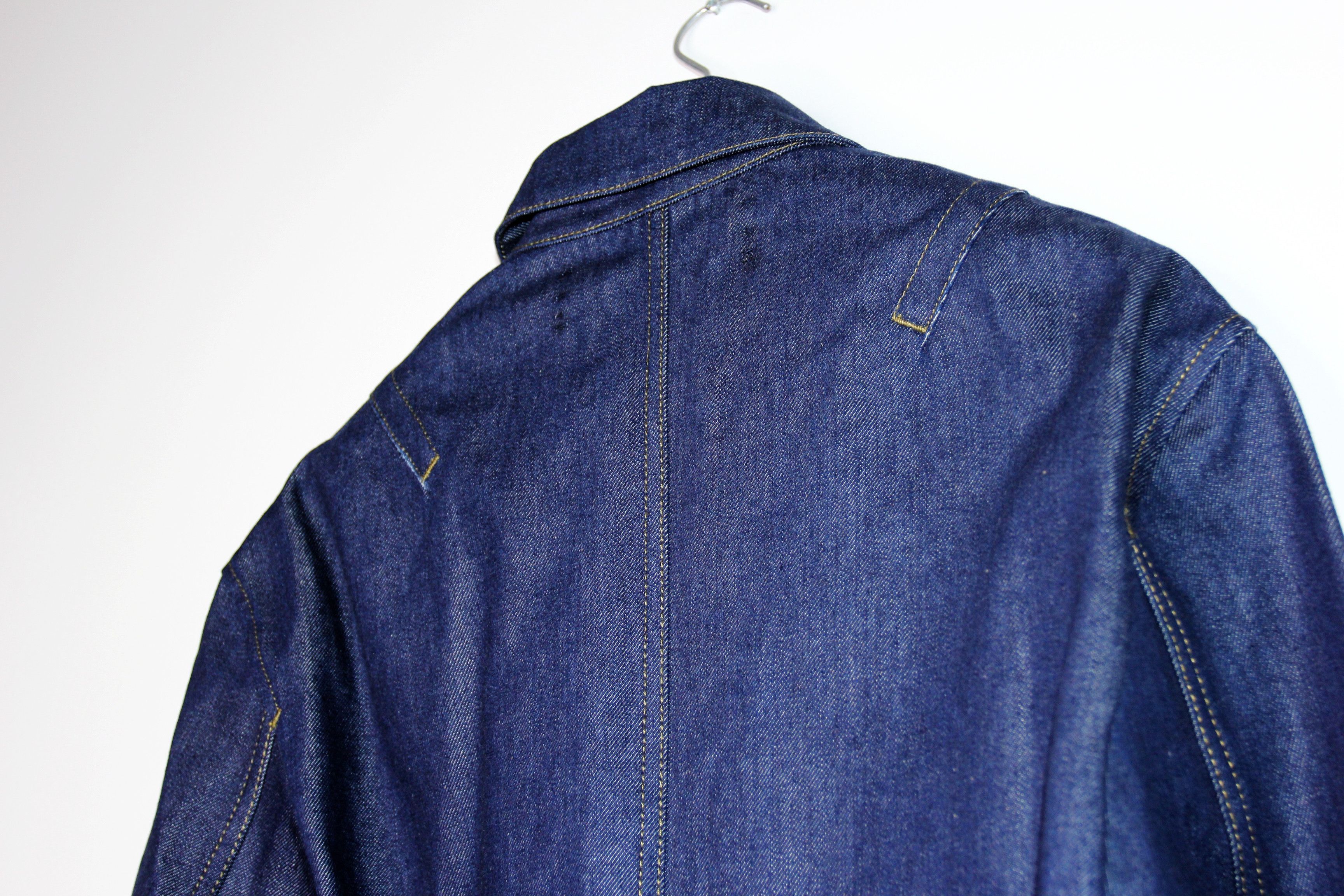 Jacquemus BNWT AW22 JACQUEMUS "LE PAPIER" LA VESTE DE-NIMES YELO 46 Size US S / EU 44-46 / 1 - 6 Thumbnail
