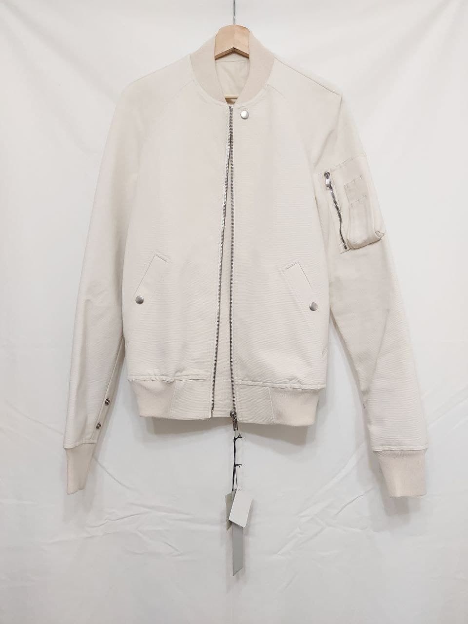 Rick Owens SS18 Dirt Twill Raglan Bomber Flight Jacket | Grailed