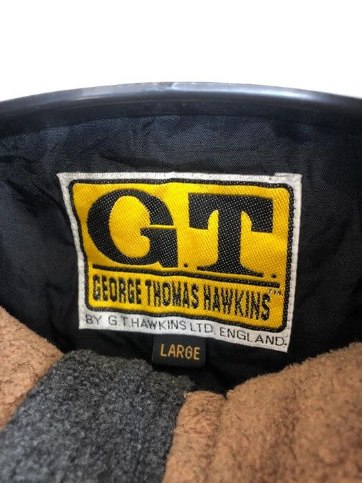 Vintage Vintage Gt Hawkins Fleece Jacket 🧥 Size US L / EU 52-54 / 3 - 5 Thumbnail