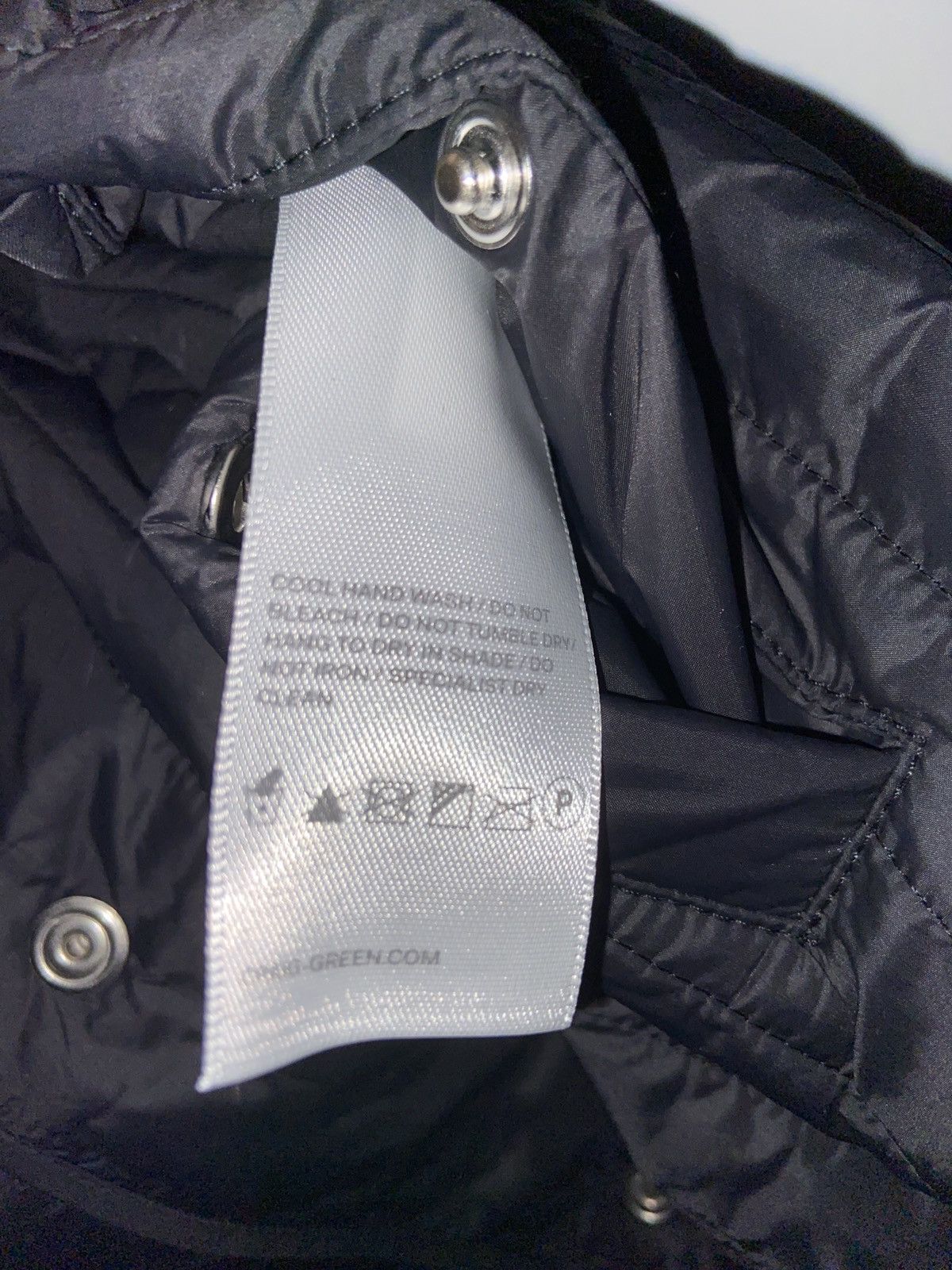 Craig Green Quilted Liner Jacket insulated technical satin M
