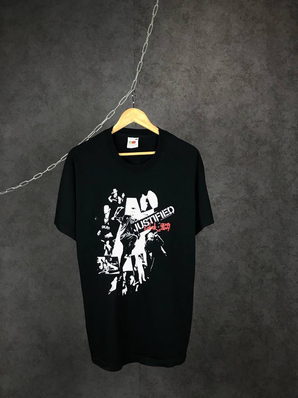Band Tees × Vintage Justified 2003 vintage rock band tour tee Size US L / EU 52-54 / 3 - 1 Thumbnail