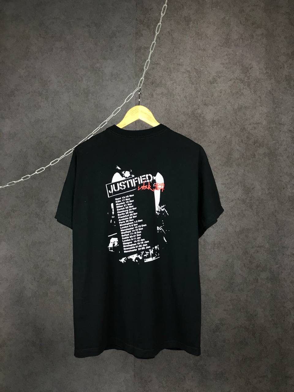 Band Tees × Vintage Justified 2003 vintage rock band tour tee Size US L / EU 52-54 / 3 - 2 Thumbnail