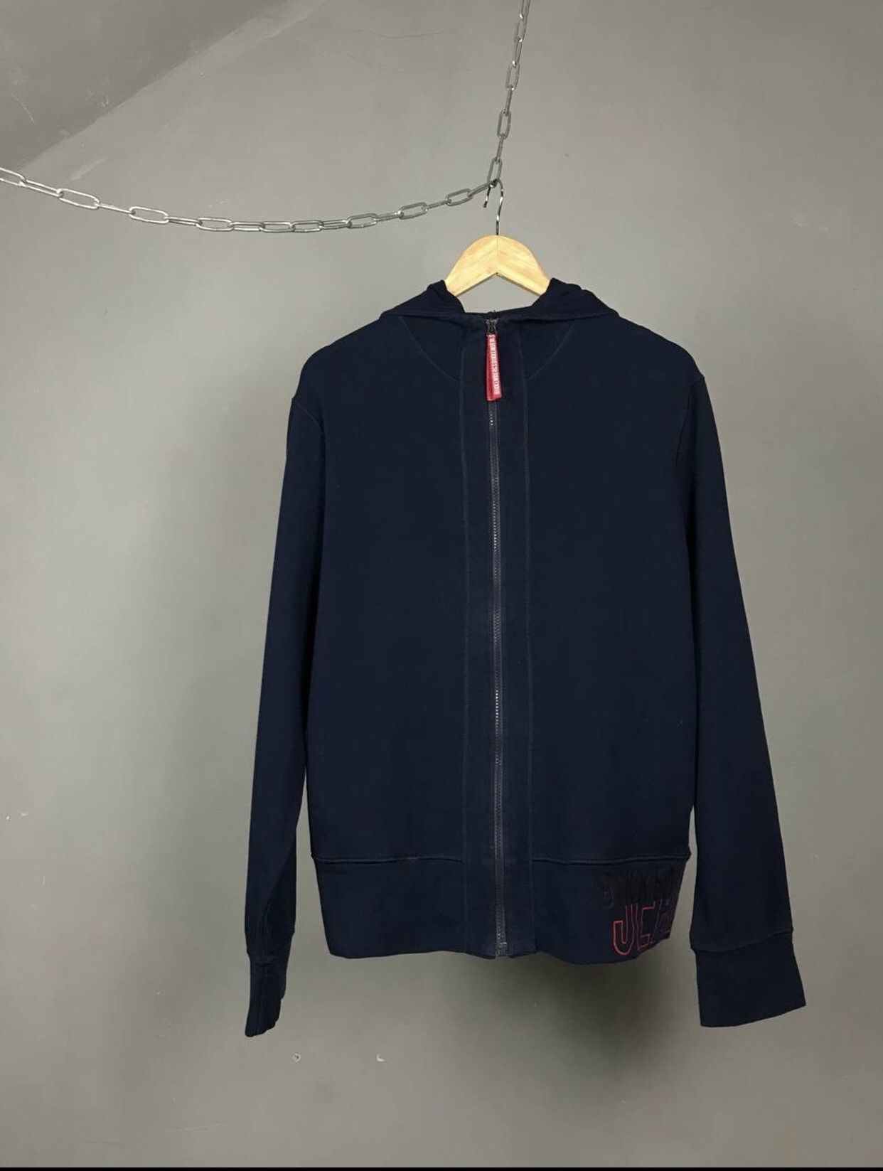 Dirk Bikkembergs Dirk Bikkembergs vintage luxury streetwear zip sweatshirt Size US XL / EU 56 / 4 - 1 Thumbnail
