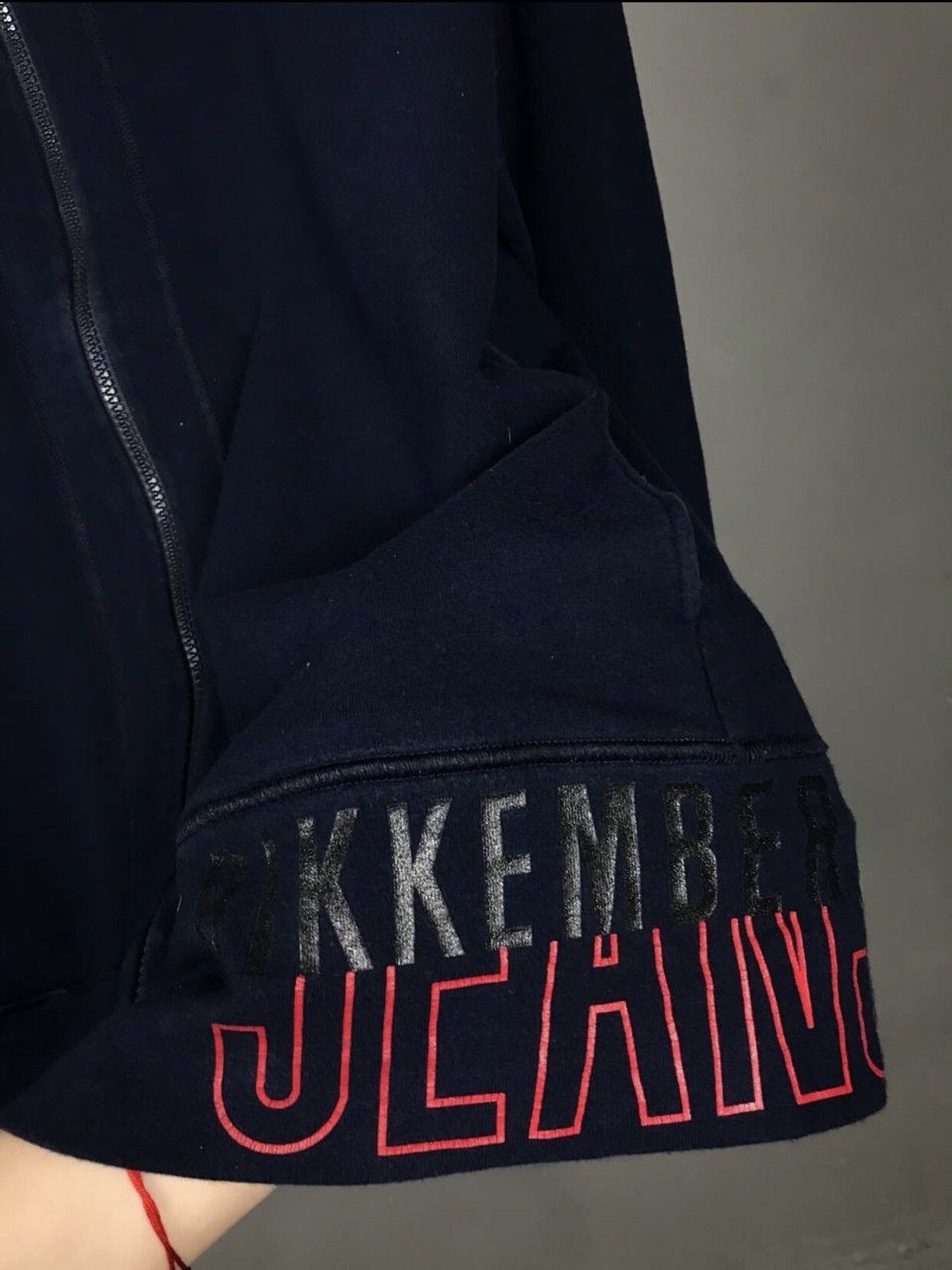 Dirk Bikkembergs Dirk Bikkembergs vintage luxury streetwear zip sweatshirt Size US XL / EU 56 / 4 - 3 Thumbnail