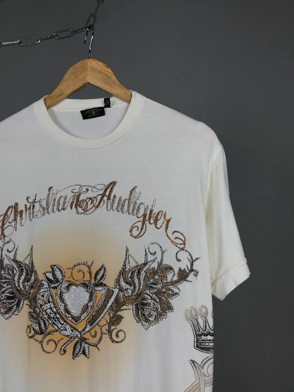 Christian Audigier Christian Audigier designer luxury tee Size US L / EU 52-54 / 3 - 2 Thumbnail