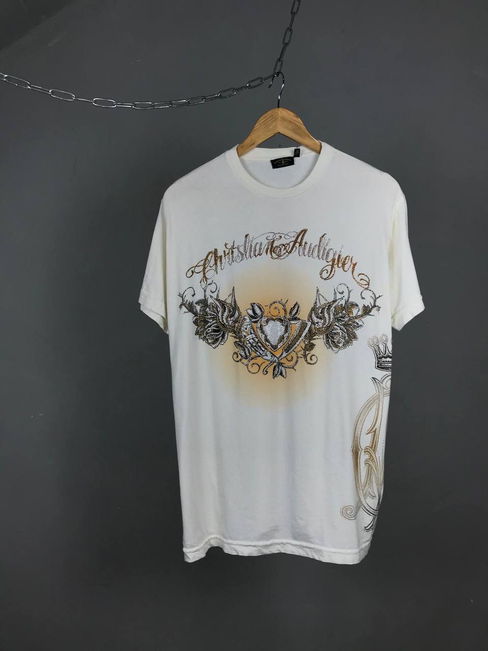 Christian Audigier Christian Audigier designer luxury tee Size US L / EU 52-54 / 3 - 1 Thumbnail