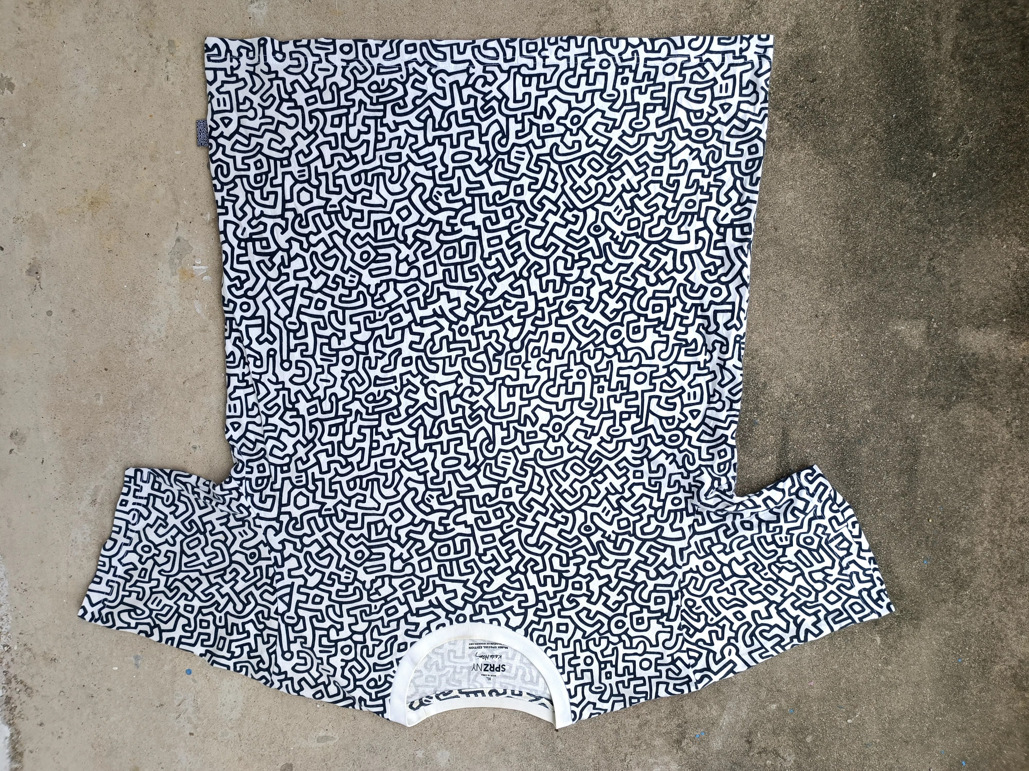 t shirt moma x keih haring full print