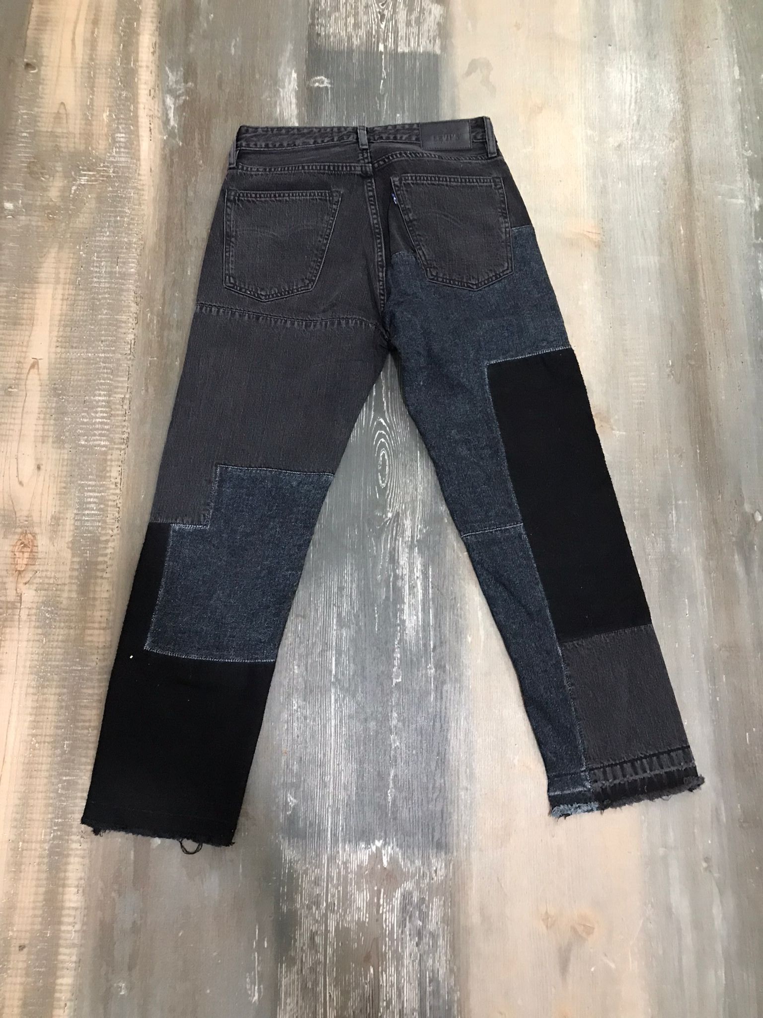 Levi's Made & Crafted Levi's Made & Crafted Rail Straight Vintage Patchwork Jean Size US 31 - 2 Thumbnail