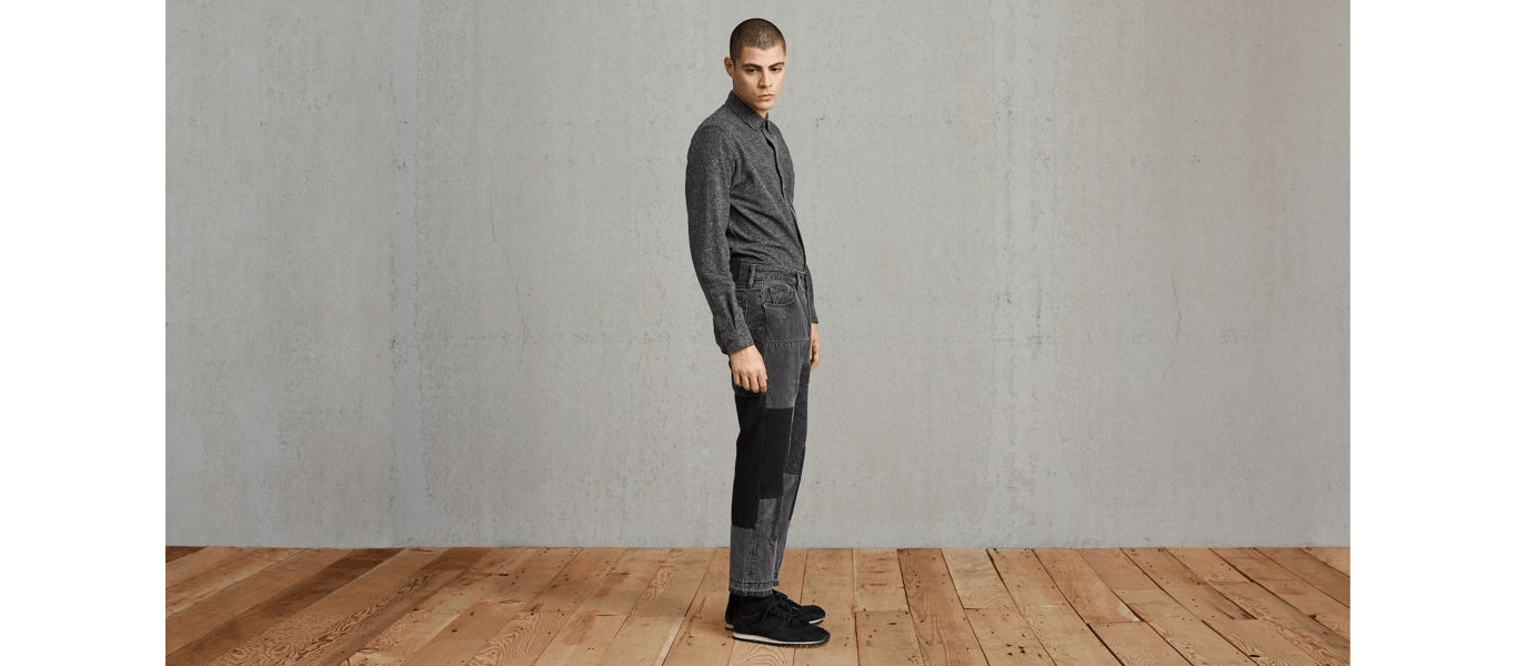 Levi's Made & Crafted Levi's Made & Crafted Rail Straight Vintage Patchwork Jean Size US 31 - 6 Thumbnail