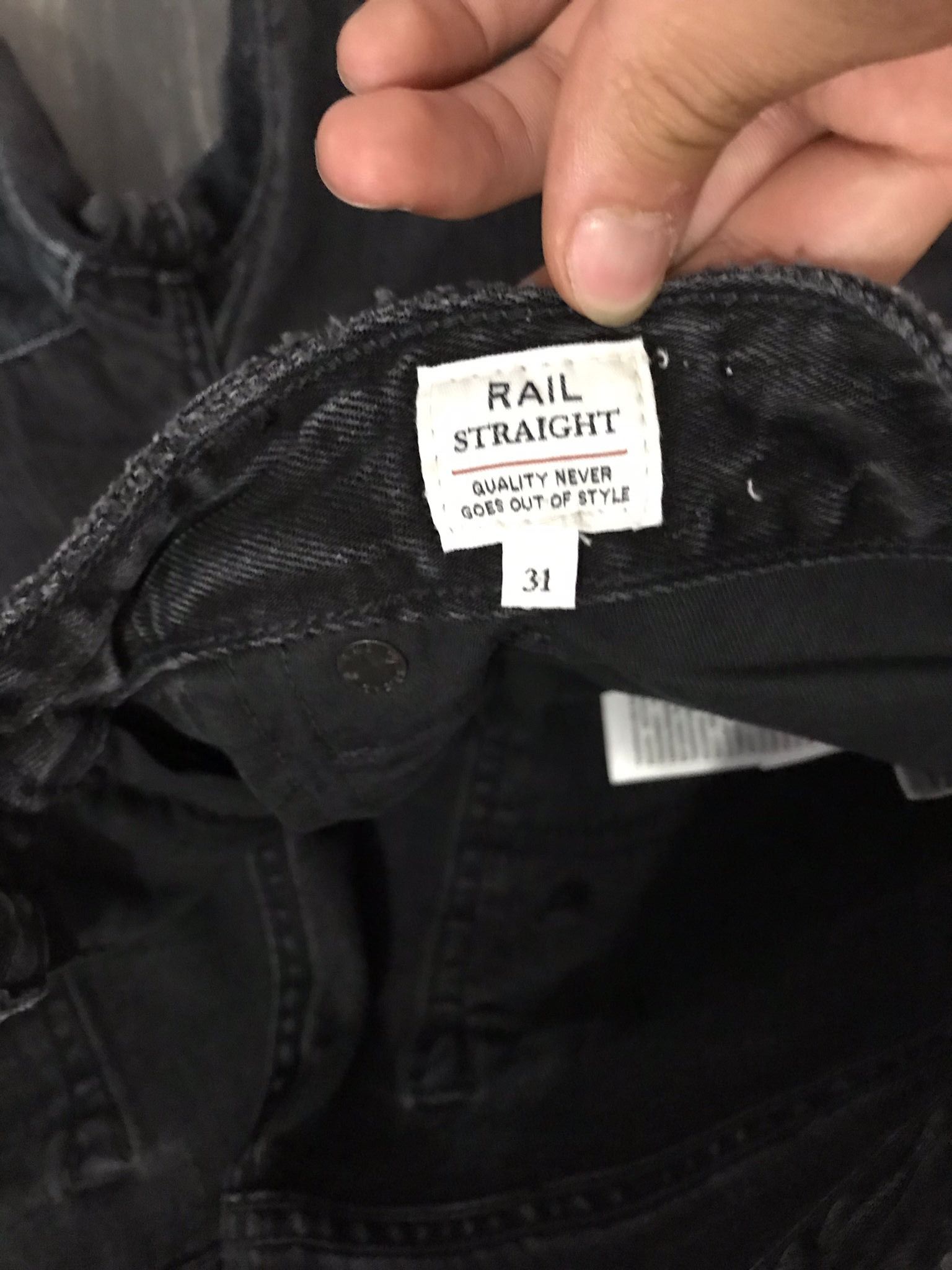 Levi's Made & Crafted Levi's Made & Crafted Rail Straight Vintage Patchwork Jean Size US 31 - 3 Thumbnail