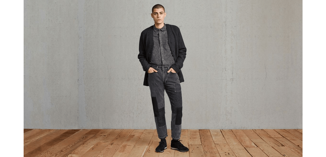 Levi's Made & Crafted Levi's Made & Crafted Rail Straight Vintage Patchwork Jean Size US 31 - 7 Thumbnail