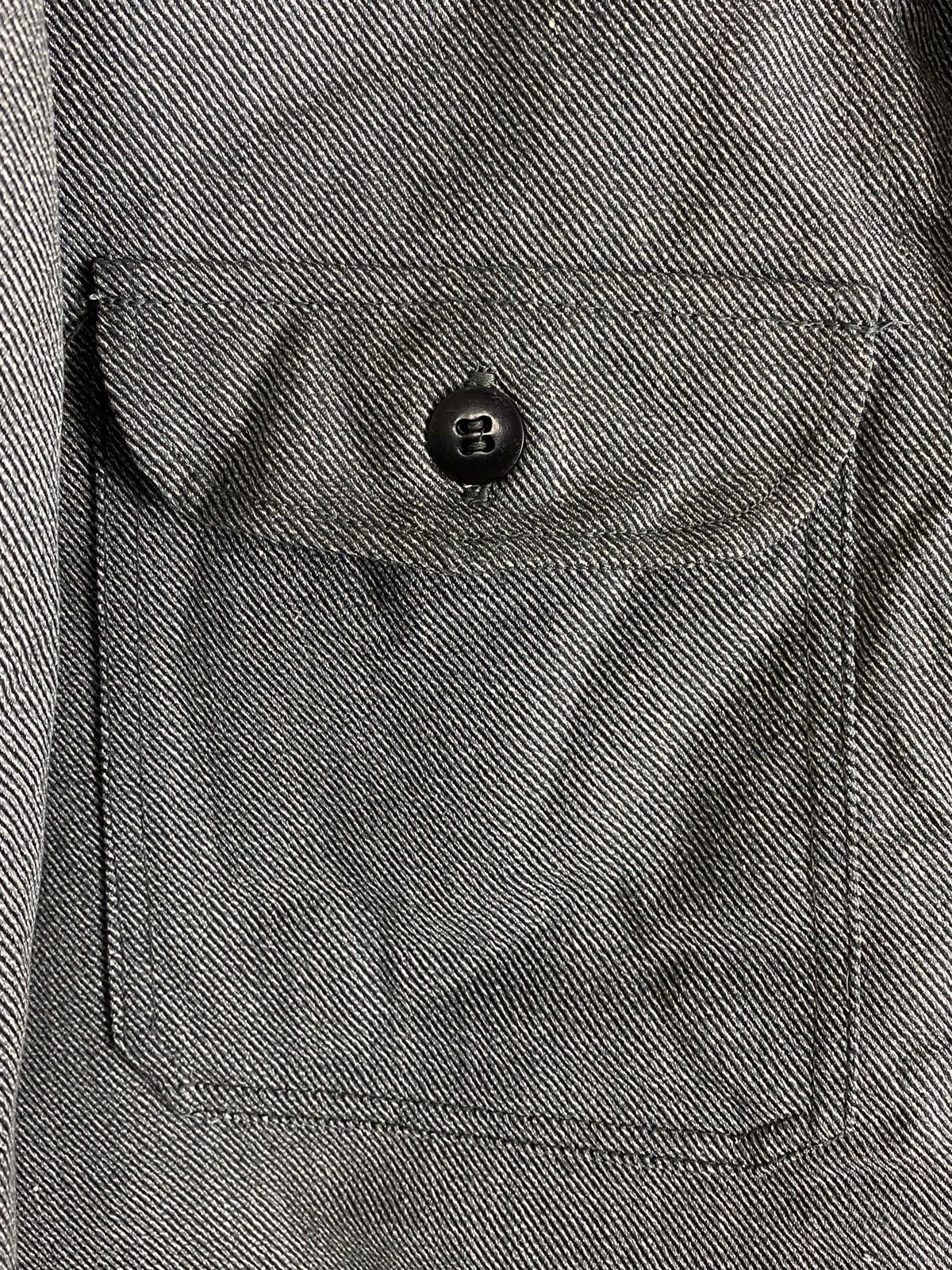Le Laboureur 70s Vintage Swiss Salt and Pepper Chest Pocket Work Jacket Size US M / EU 48-50 / 2 - 11 Thumbnail