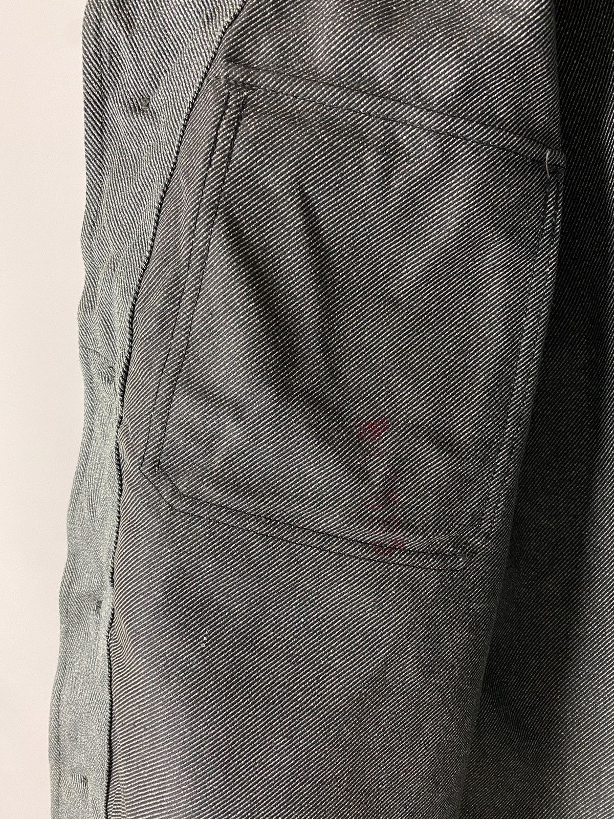Le Laboureur 70s Vintage Swiss Salt and Pepper Chest Pocket Work Jacket Size US M / EU 48-50 / 2 - 17 Thumbnail