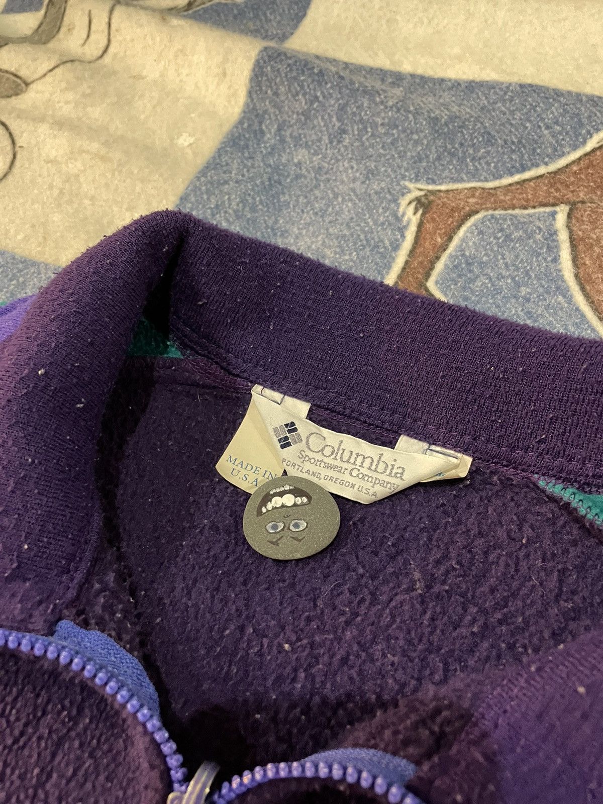 Columbia Vintage Columbia fleece jacket Size US XL / EU 56 / 4 - 3 Thumbnail